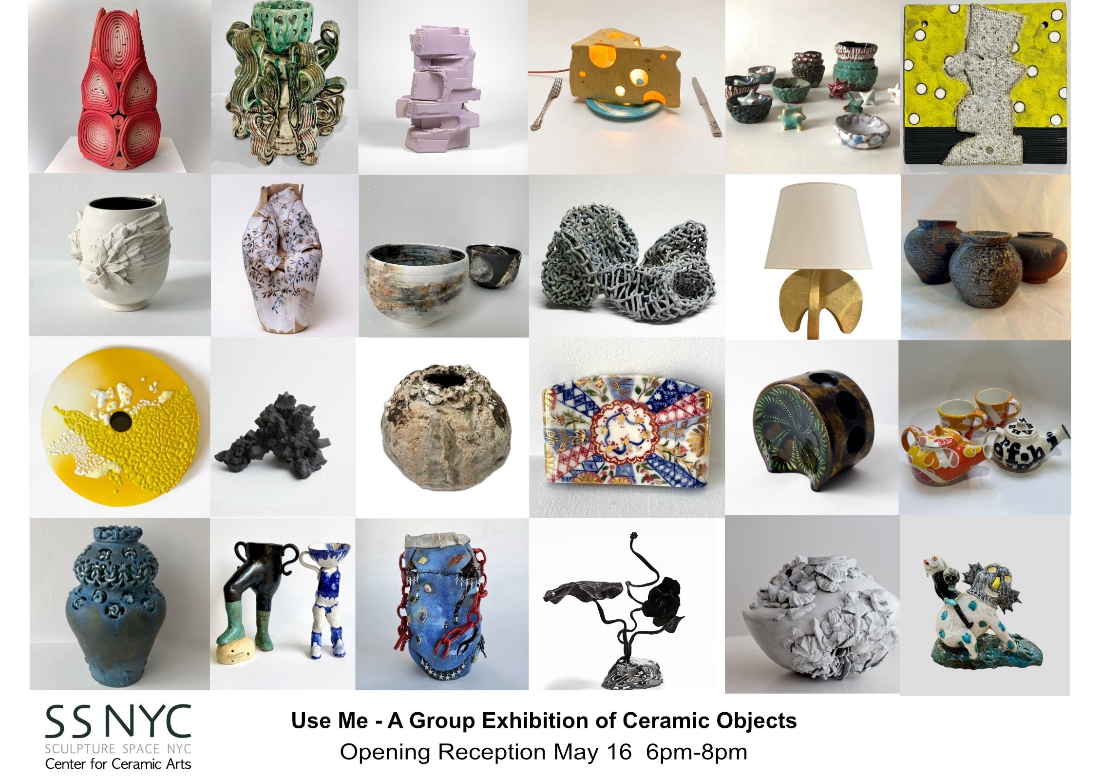 Use Me- A Group Exhibition of Ceramic Objects