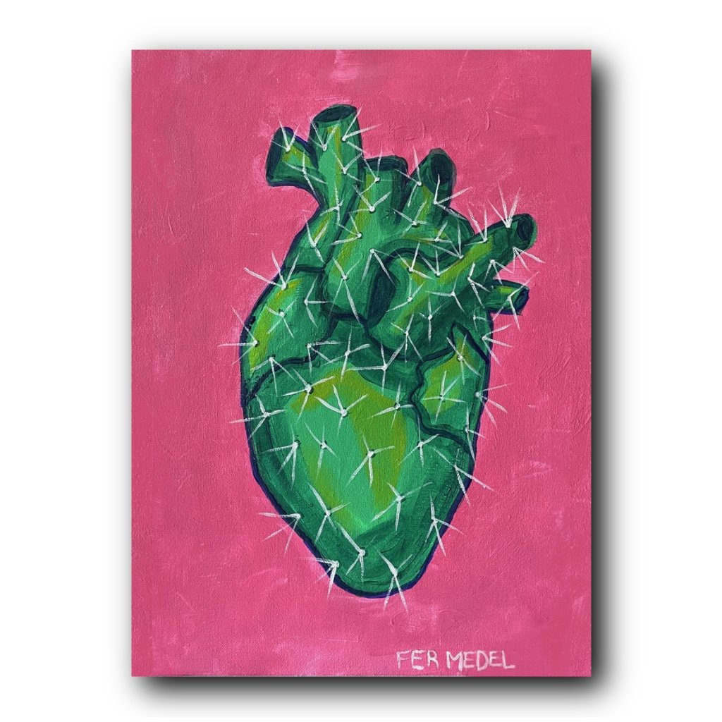 Corazón cactus