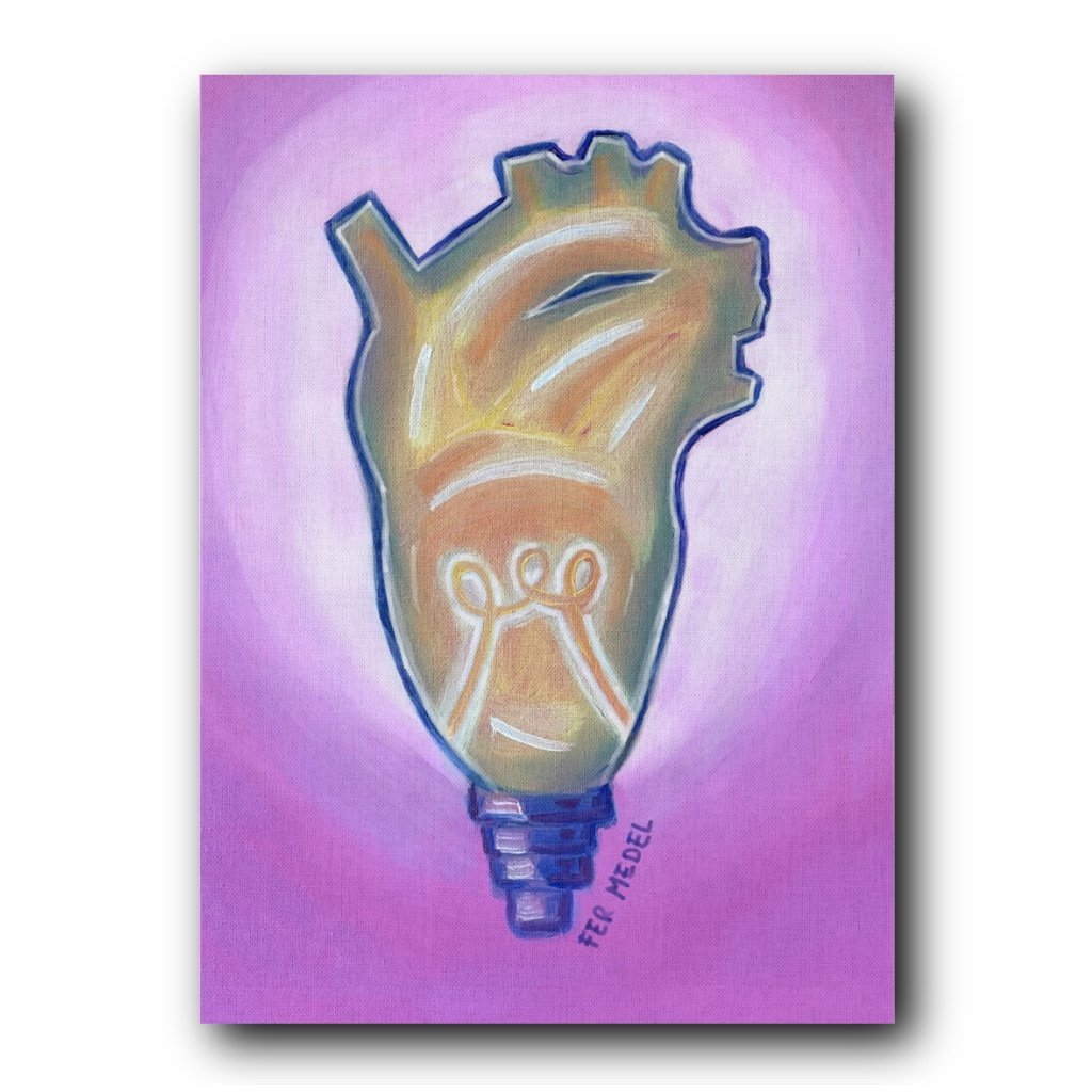 Corazón iluminado