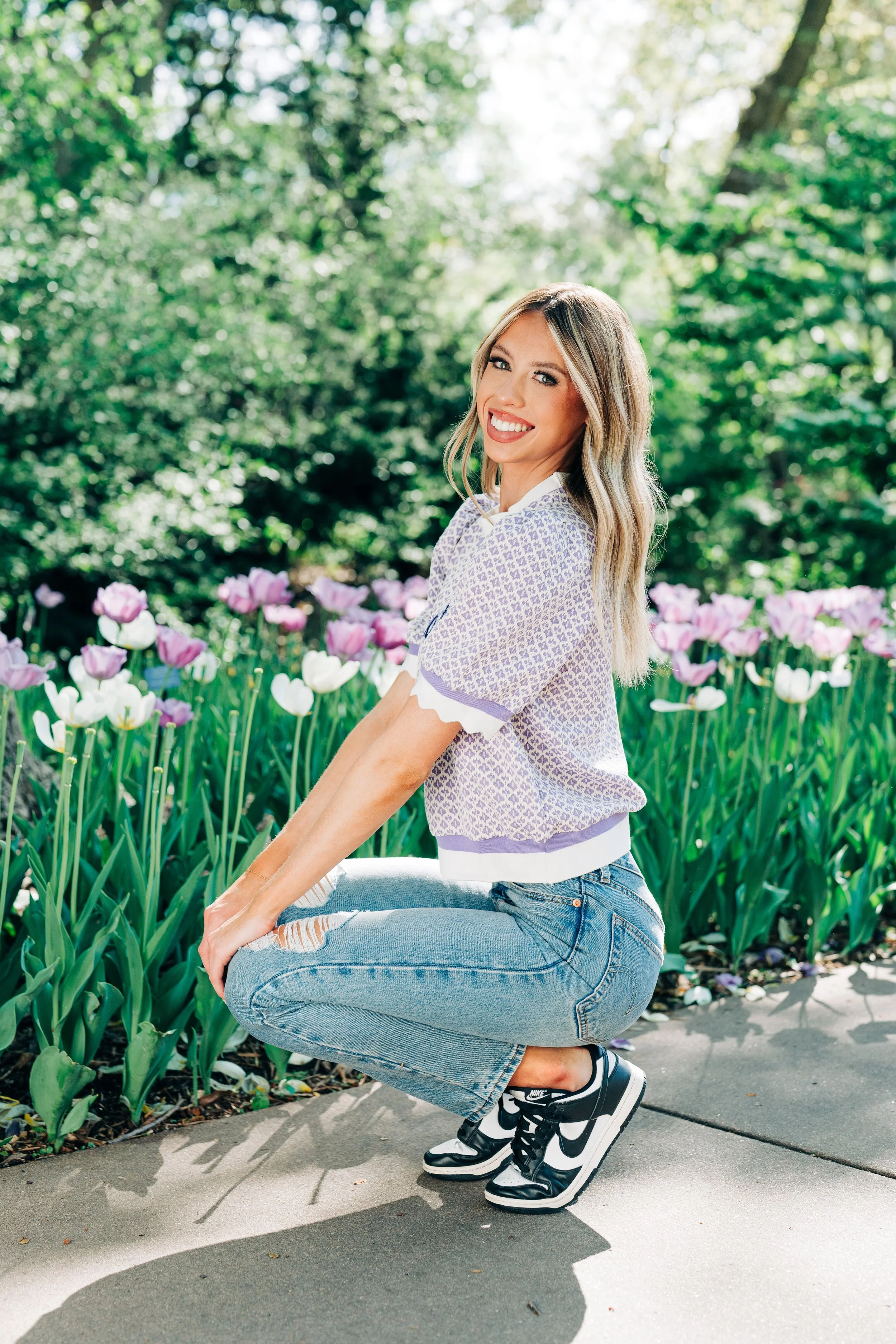 Four spring Wichita senior photo session location ideas