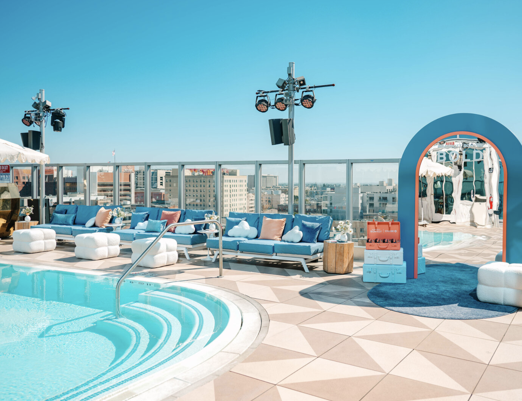 Marriott Bonvoy + Chase Rooftop Activation