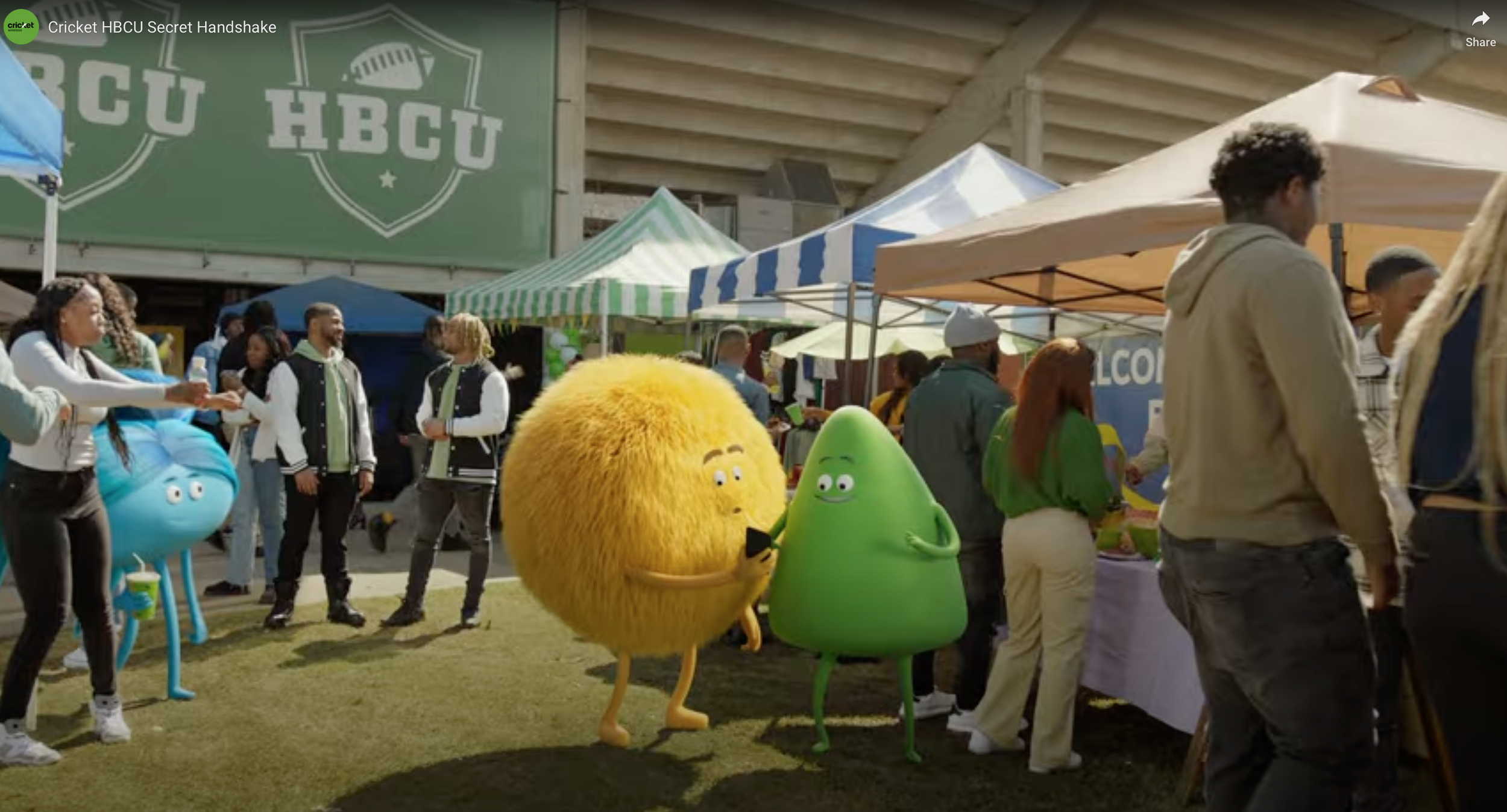 Production design of HBCU Tailgate