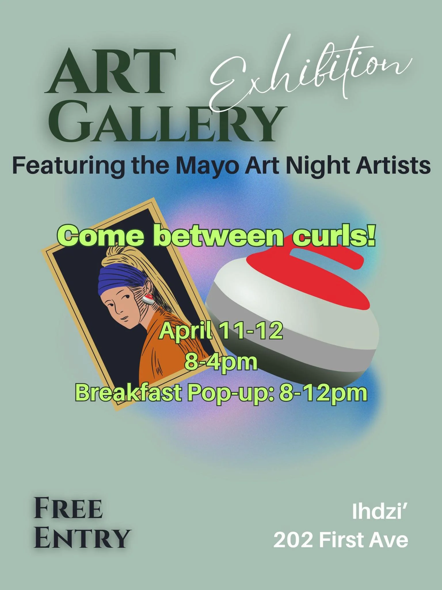 Art Gallery Featuring the Mayo Arts Night Artists