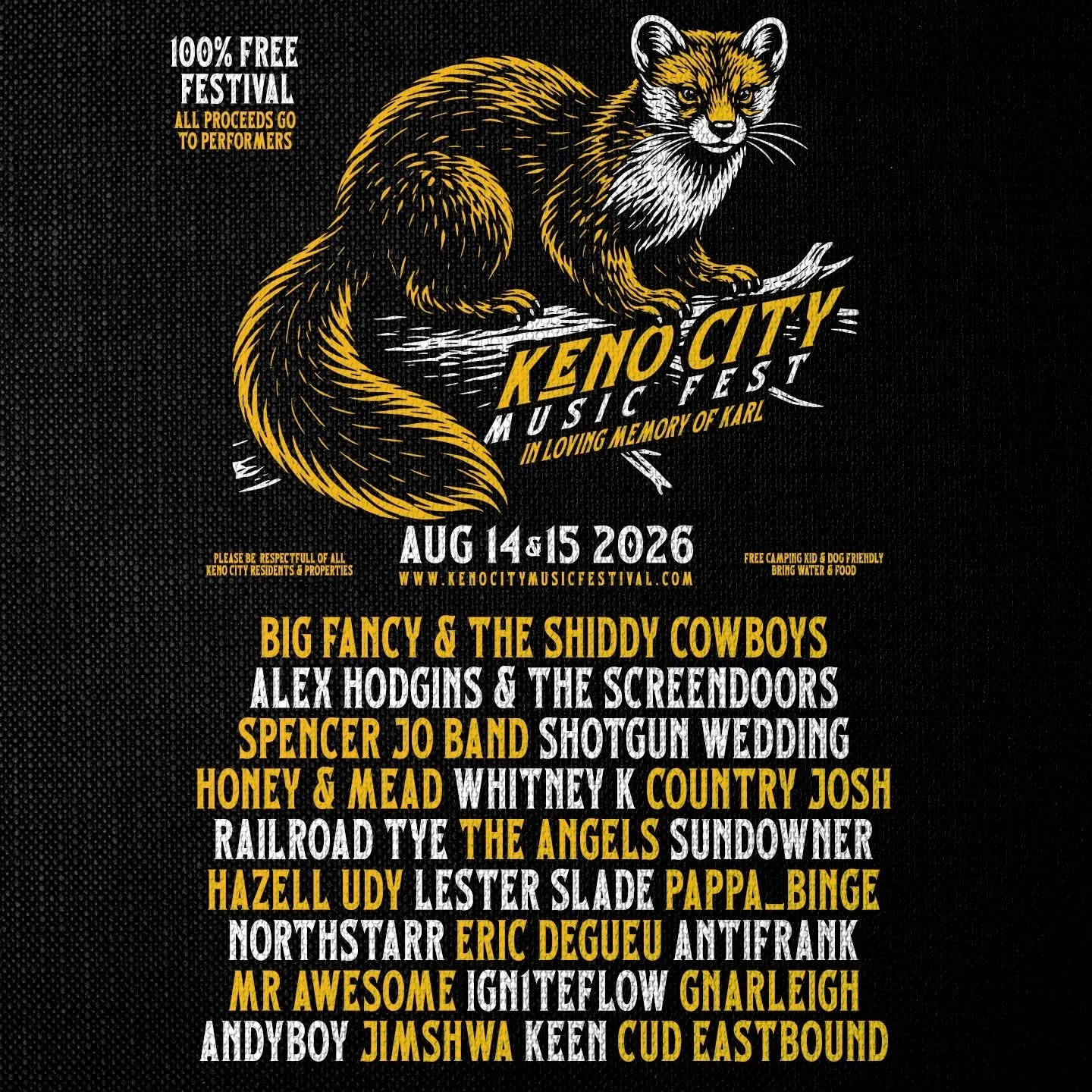 Keno City Music Fest