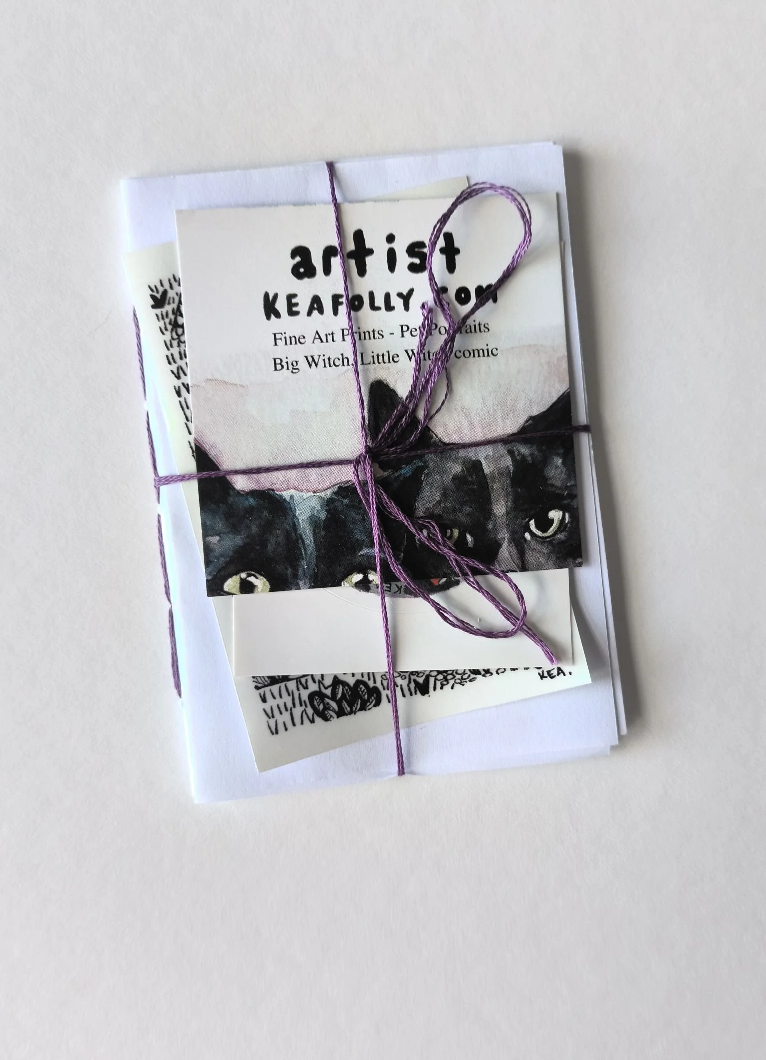 Sweater Cat Zine & Sticker!