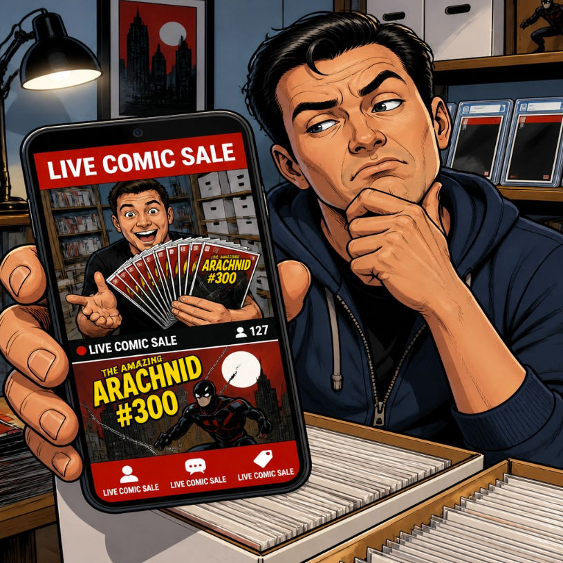 The Biggest Mistake Online Comic Sellers Make: Showing Too Much Inventory