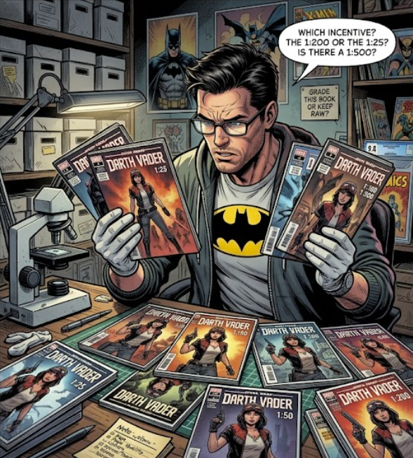 Why Manufactured Scarcity Works for Sports Cards: but Rarely Works for Comic Books