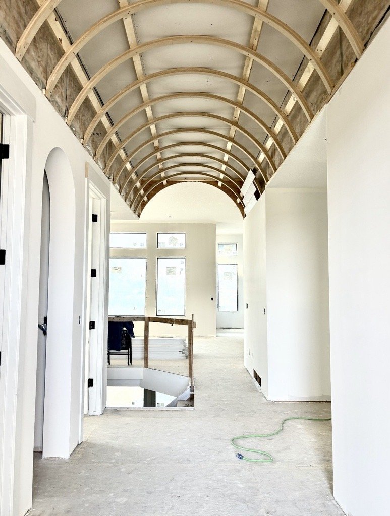 Framing Arched Hallway