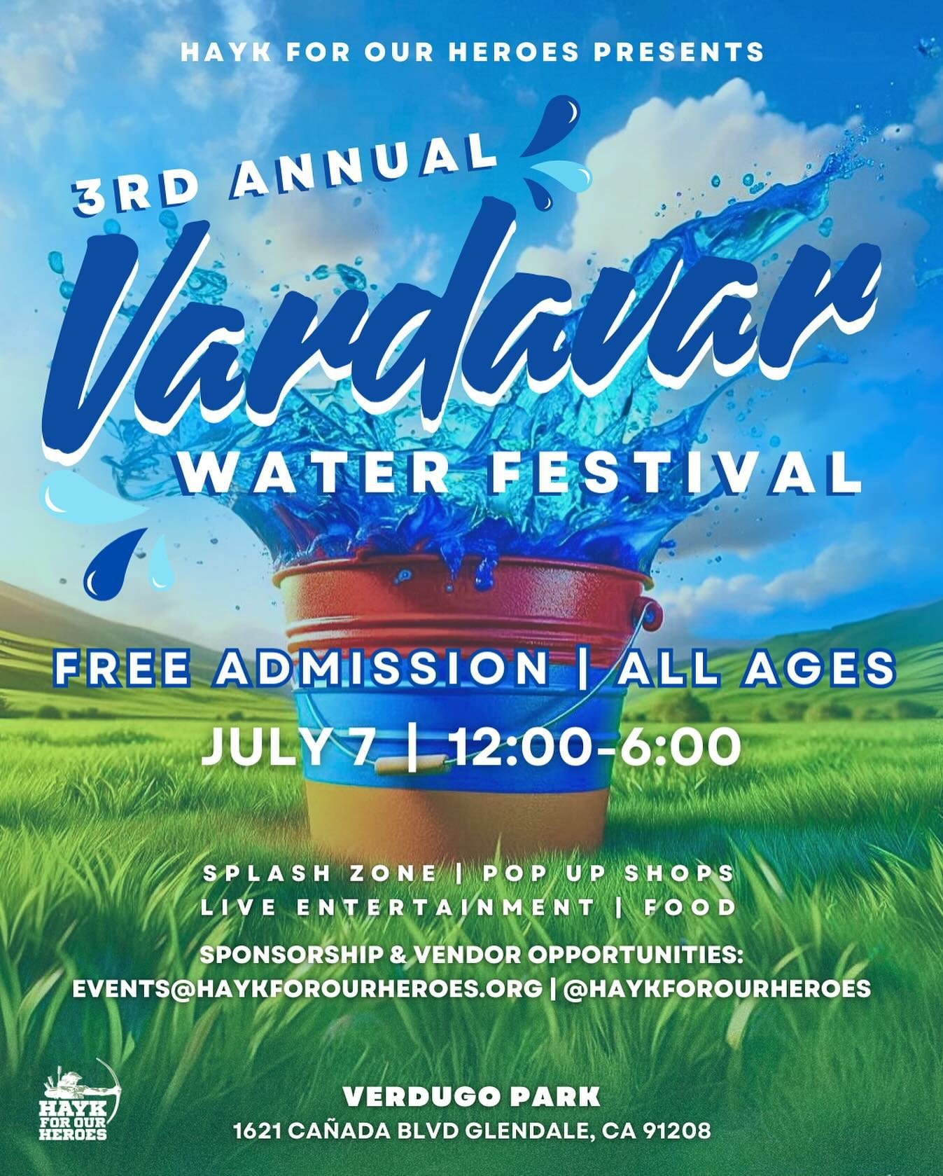 Get ready to make a splash at our 3nd Annual Vardavar Water Festival, the most anticipated Armenian event in LA!! 💦💦💦 Join us on July 7th at Verdugo Park in Glendale, CA. Let the water games begin, and let the laughter flow! 😄 Don&rsquo;t miss ou