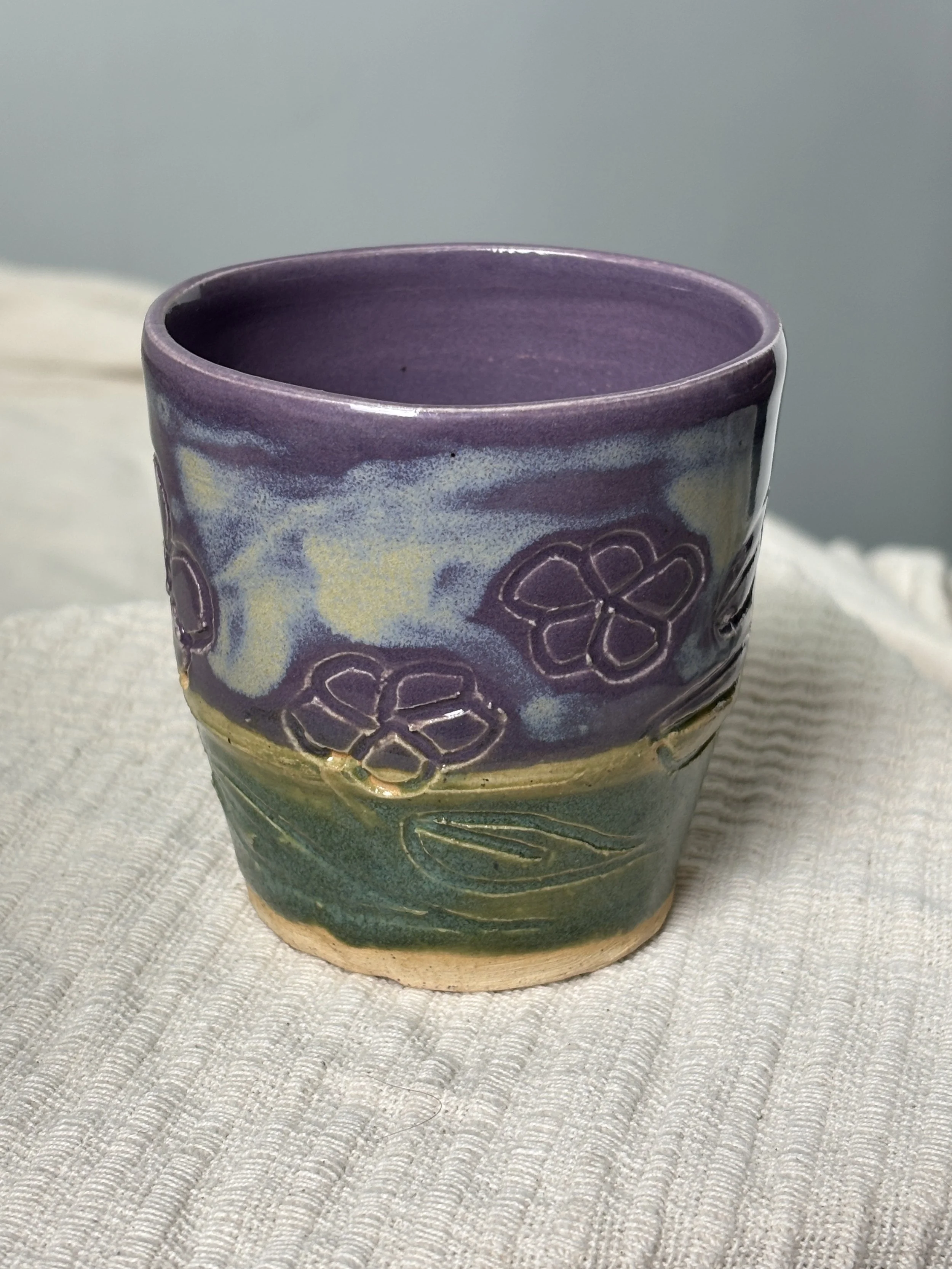 periwinkle rain cup