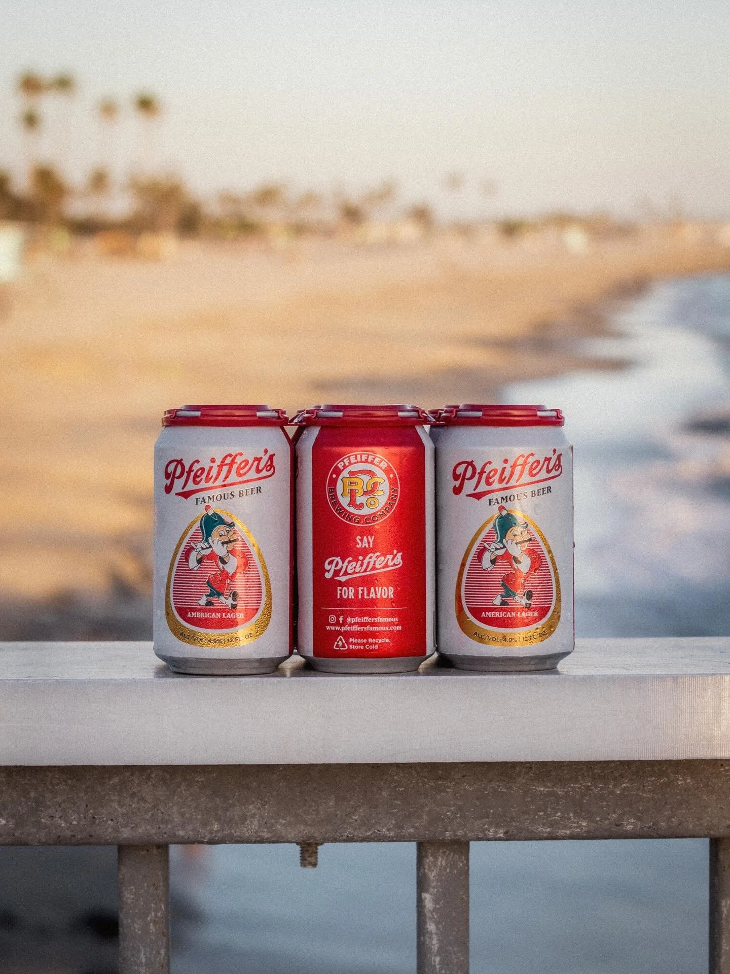 The beach is calling - 𝘢𝘯𝘥 𝘴𝘰 𝘪𝘴 𝘗𝘧𝘦𝘪𝘧𝘧𝘦𝘳&rsquo;𝘴 𝘍𝘢𝘮𝘰𝘶𝘴! 🌊

𝘌𝘷𝘦𝘳𝘺 𝘍𝘳𝘪𝘥𝘢𝘺, we&rsquo;re celebrating 𝗣𝗳𝗲𝗶𝗳𝗳𝗲𝗿 𝗙𝗿𝗶𝗱𝗮𝘆: grab 4 x 6-packs of Pfeiffer&rsquo;s Famous for $40! Swing by @pfeifferbrewing to grab