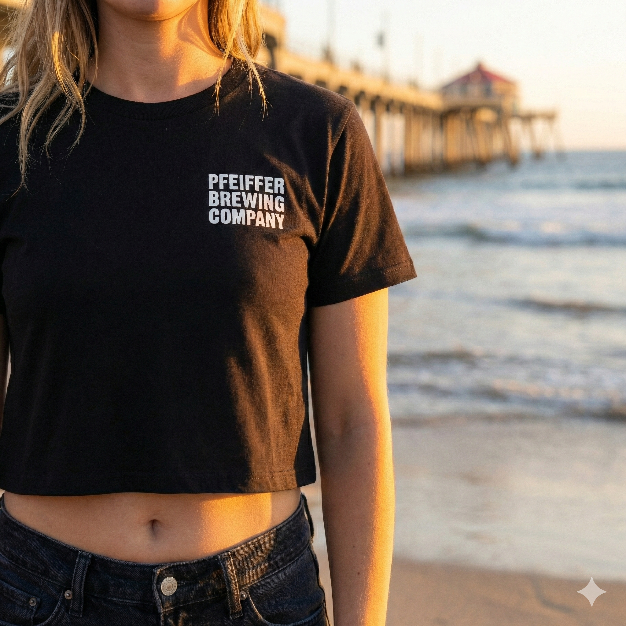 Women’s "Shop" Crop Top