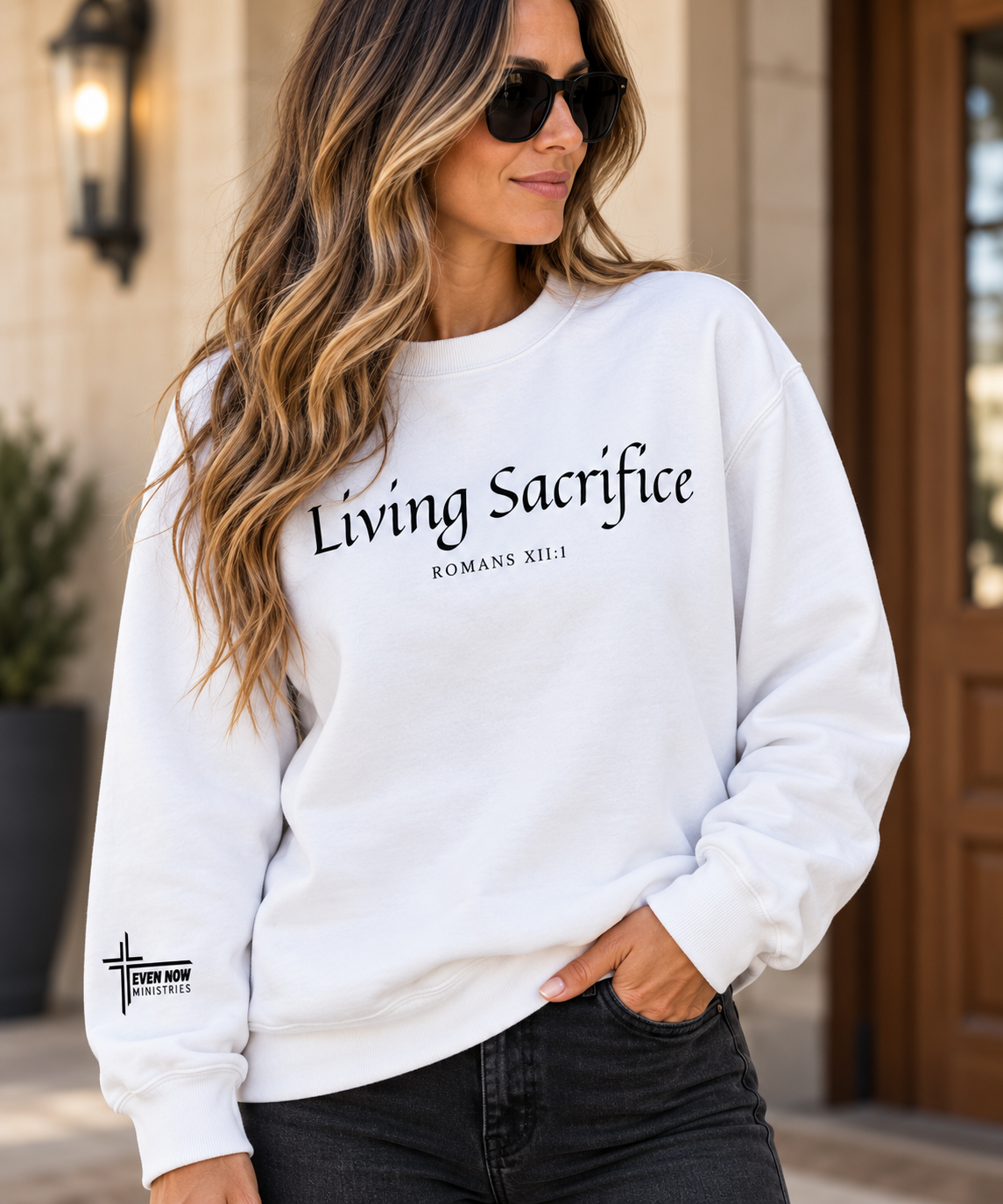 Woman's Living Sacrifice Sweatshirt