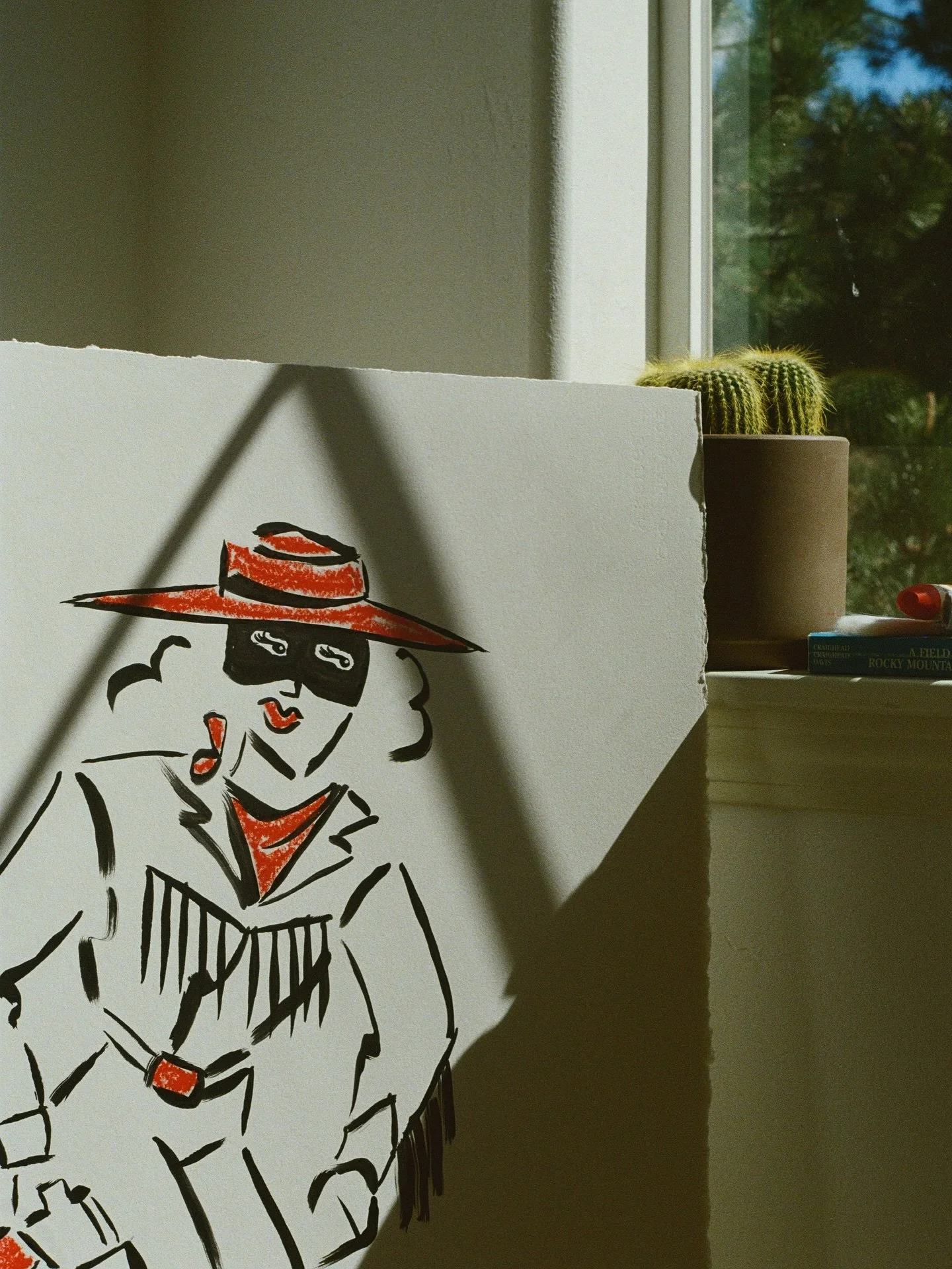 Custom Bandita//Fastest Gun on film from earlier this year ❤️&zwj;🔥

#westernstyle #westernwallart #westernillustration #durangoart #durangoartist #coloradoartist #coloradoartists #southwestart #westernart #shopsmallbusinesses #coloradosmallbusiness