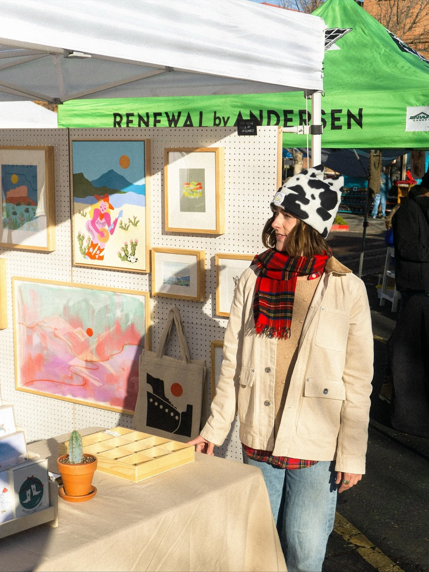 Kicked off my holiday event line up with the Harvest Market last weekend &mdash; here&rsquo;s where you can find me for the rest of the holiday shopping season 👇🏼

11/30 Mancos Artist Sunday, 11-4pm &mdash; I will be upstairs in the Opera House in 