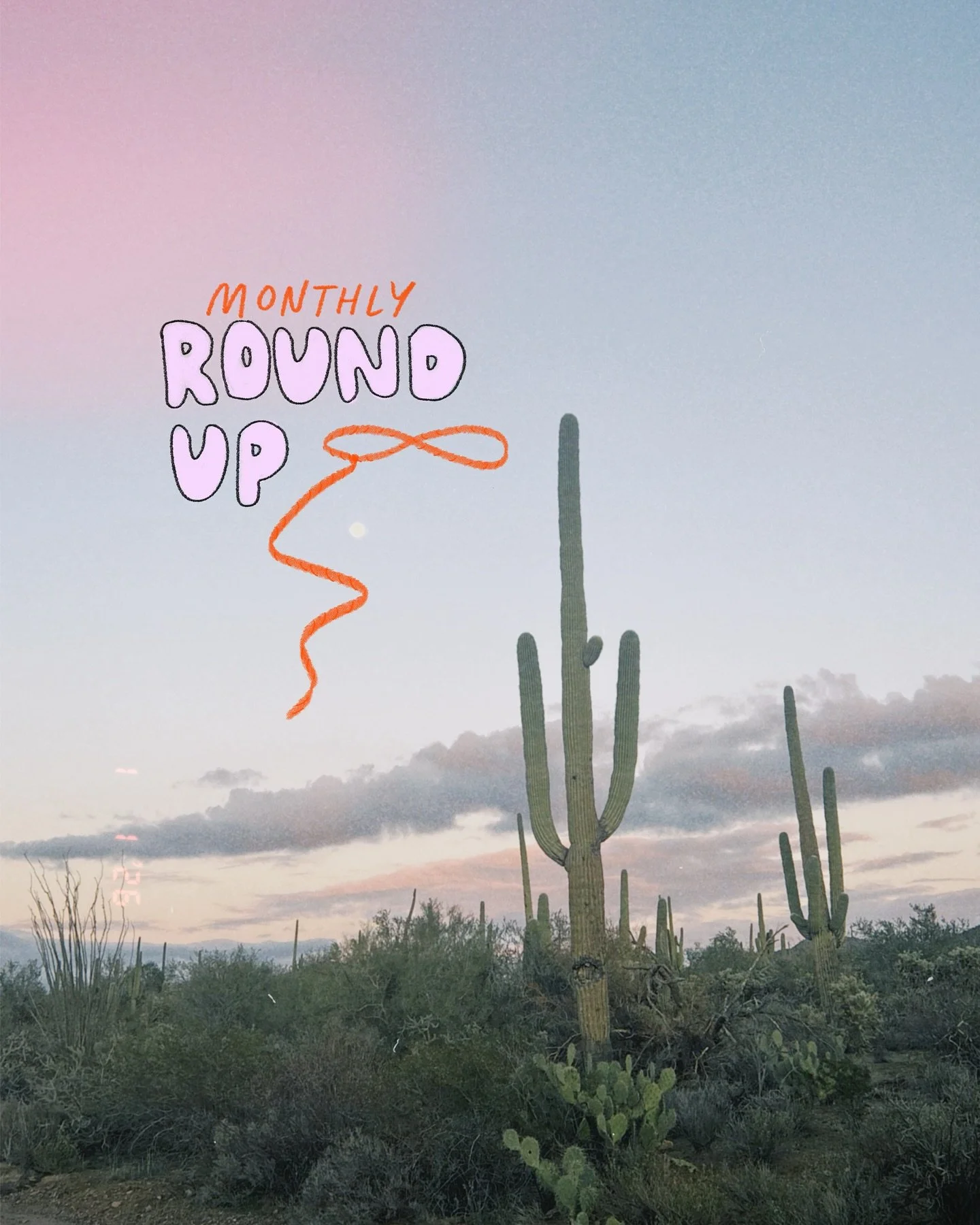 Last month&rsquo;s round up 🐎 &mdash; trying a new thing where I post monthly round ups to recap each month&rsquo;s highs (maybe lows) and things that inspired me. Hoping this will take the pressure off of feeling like I need to post on my story or 