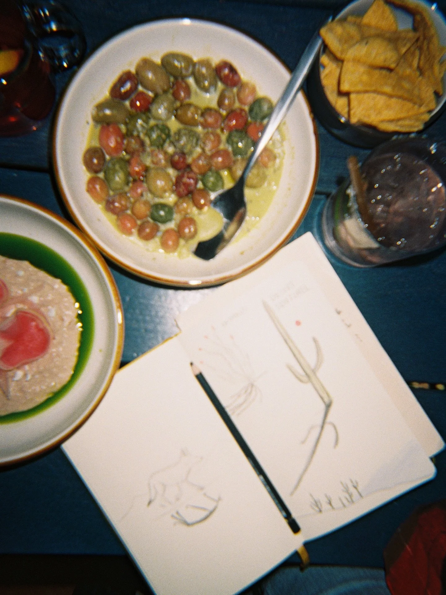 What gathering inspiration for new art looks like >>
Experiencing food &amp; culture at a local restaurant or coffee shop, standing on the back of my truck to capture some reference photos, or simply being in nature and soaking in the beauty ar