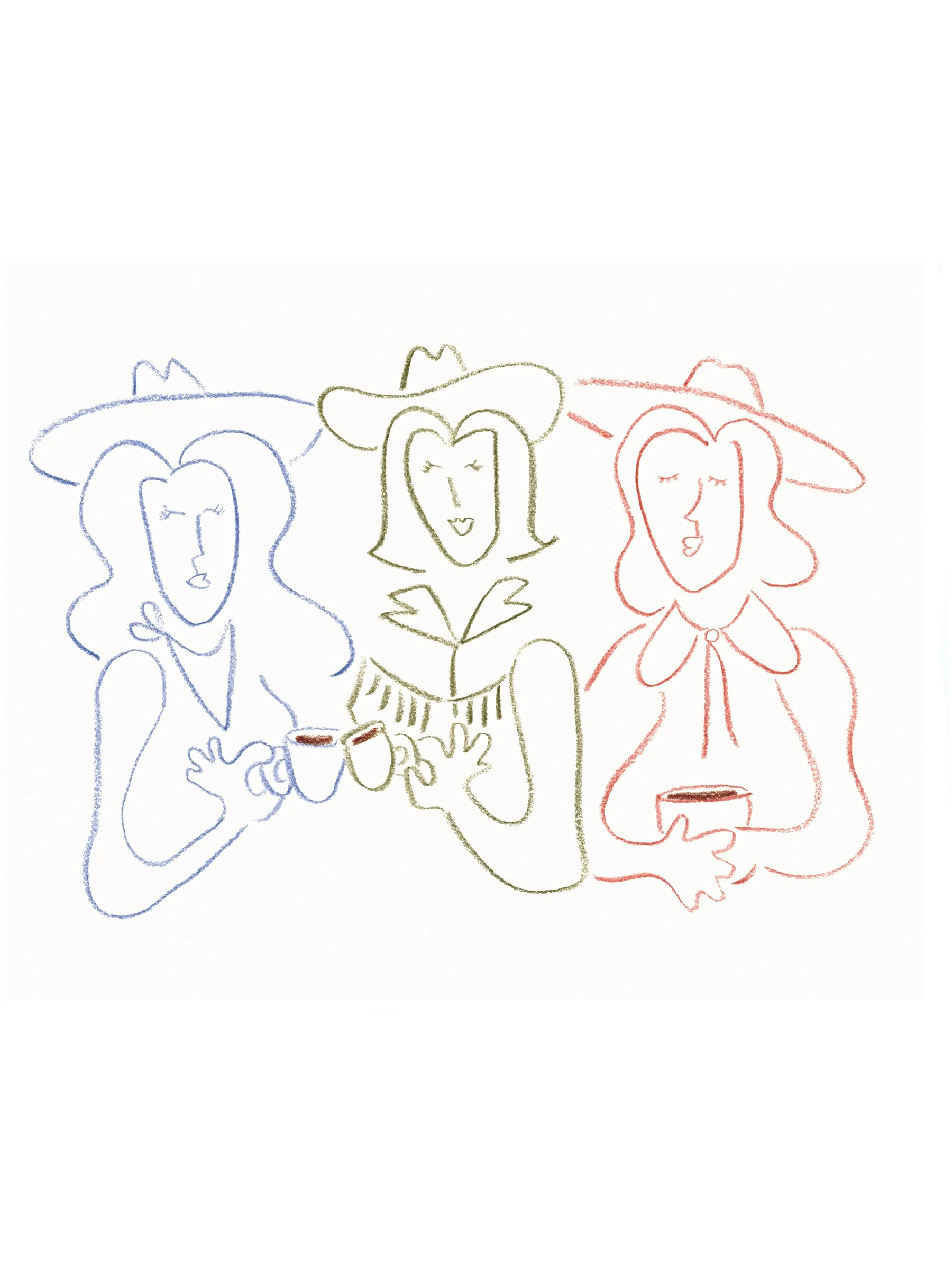 Cowgirl Coffee Study | Fine Art Print