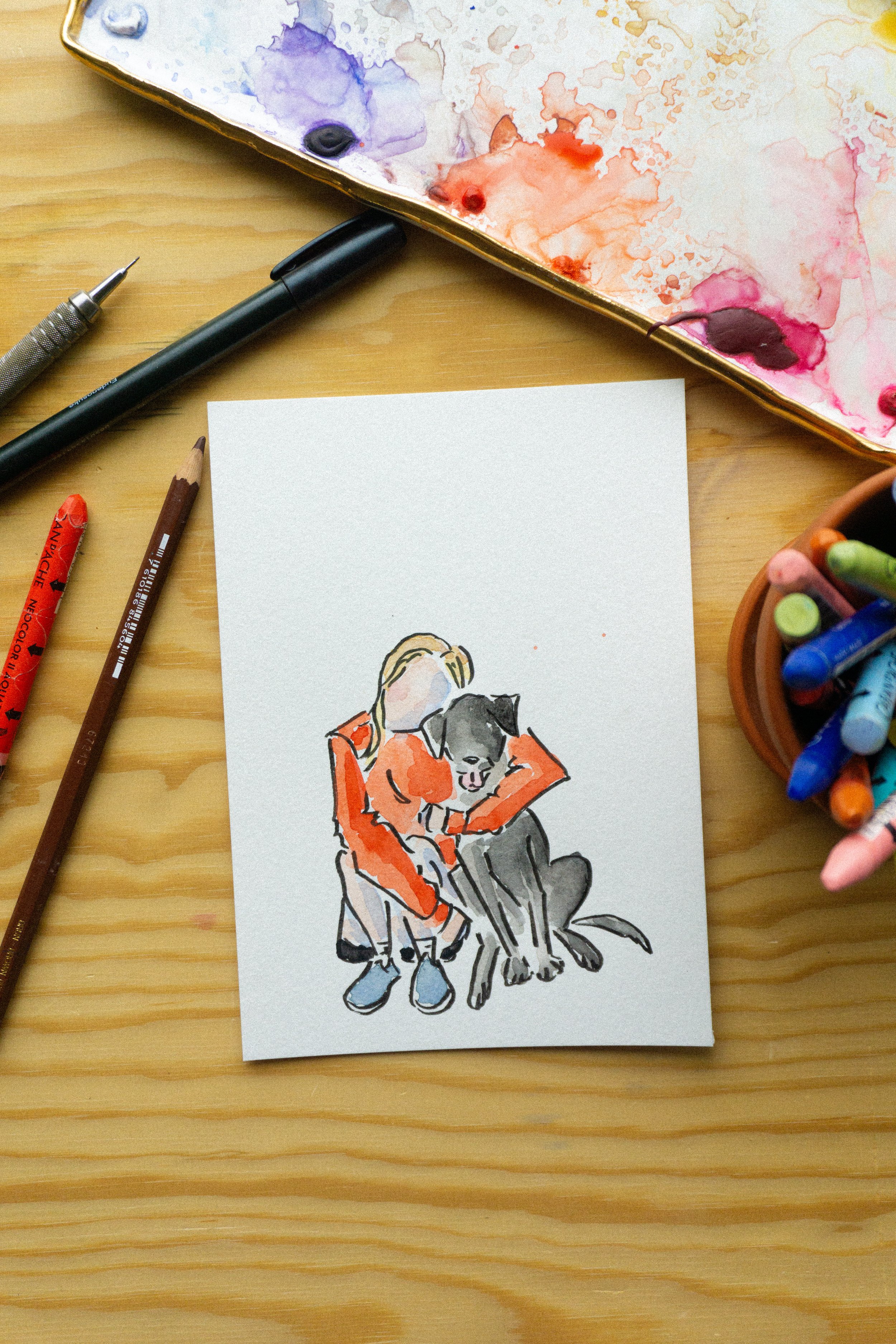 People + Pet Portrait