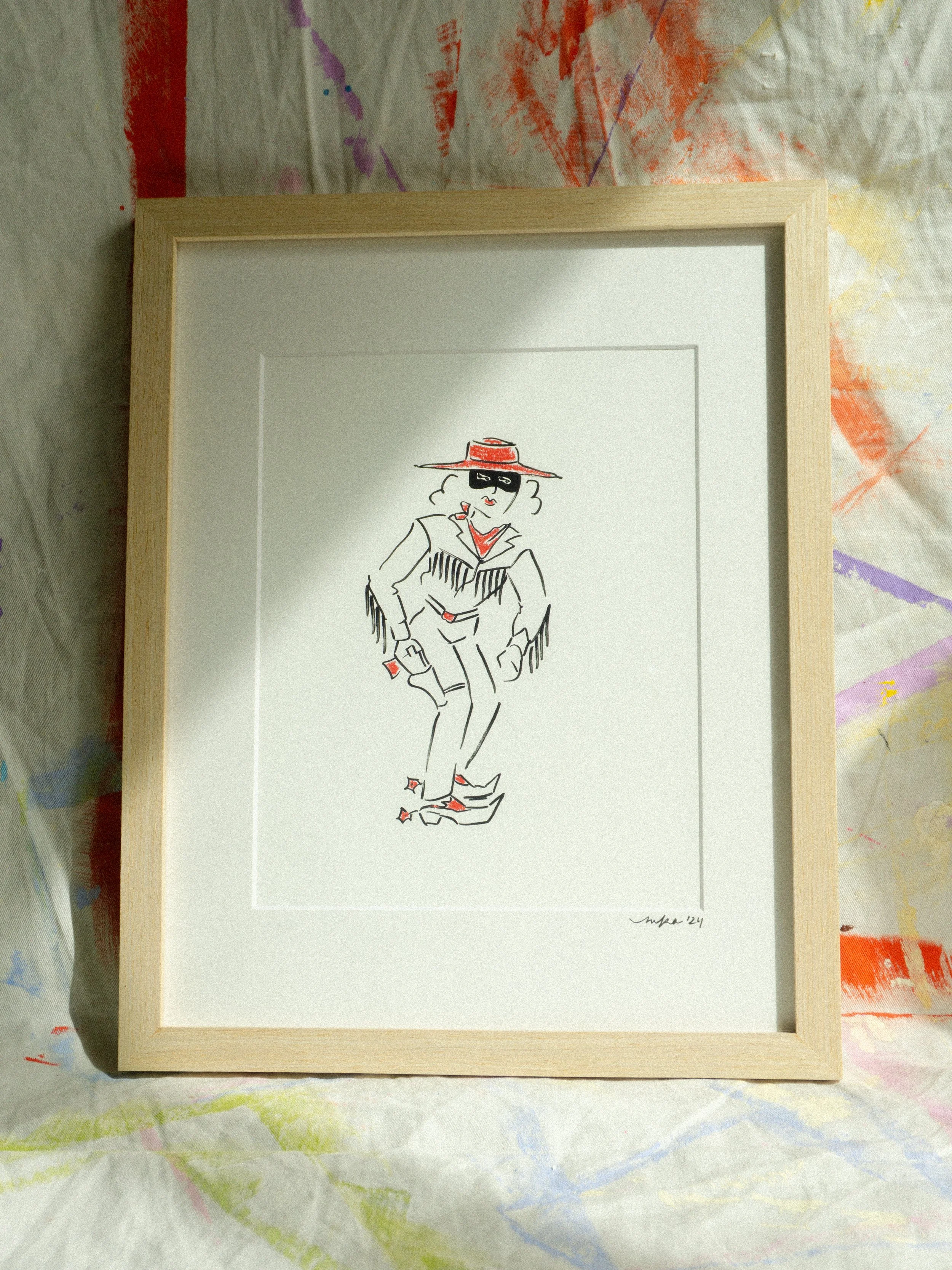 Fastest Gun | Framed Print