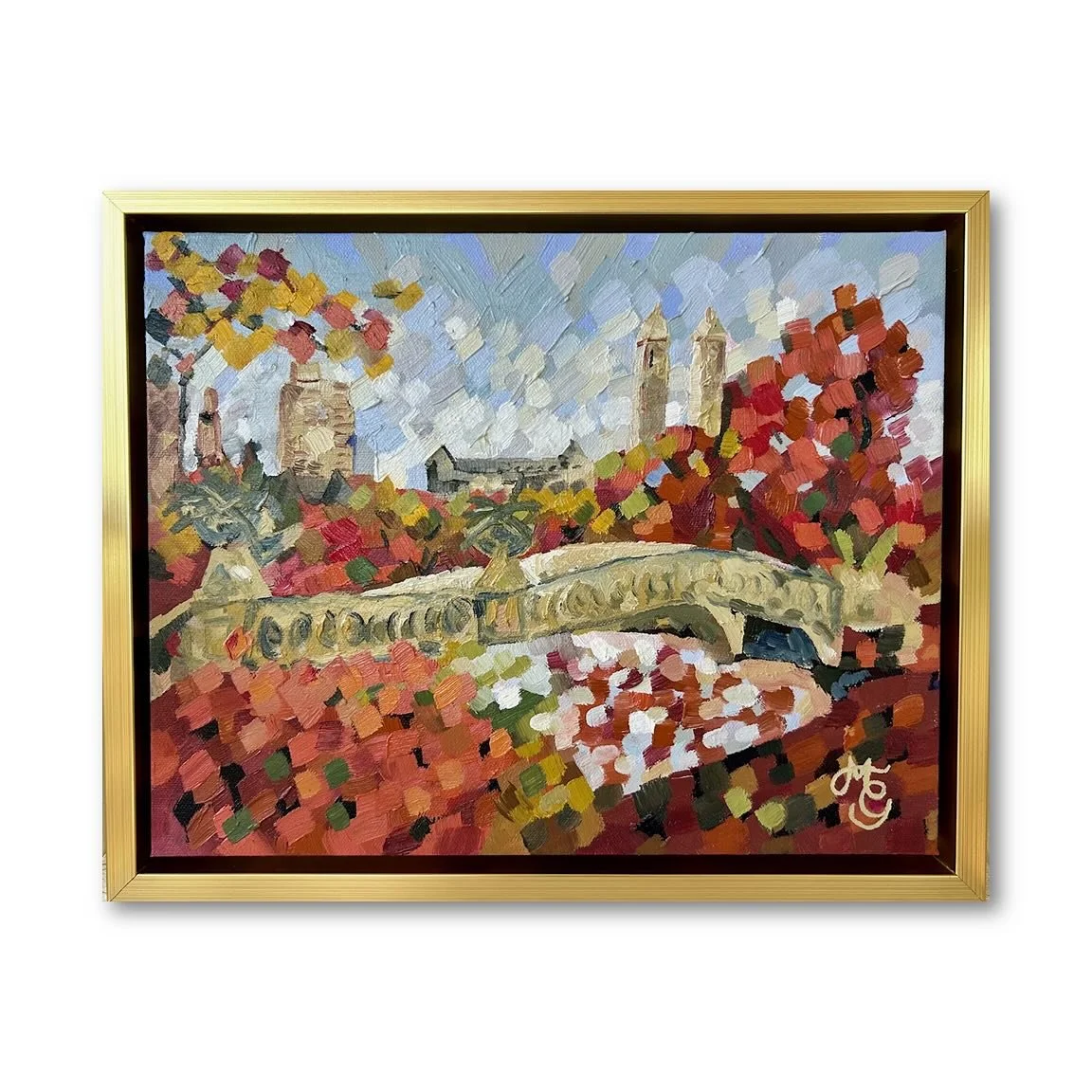 Working on this piece was like my own personal bouquet of sharpened pencils. Don&rsquo;t you just love New York in the Fall?

Commissions to remember big life moments are my favorite - especially when they happen in such gorgeous spots ✨🍂 honored to
