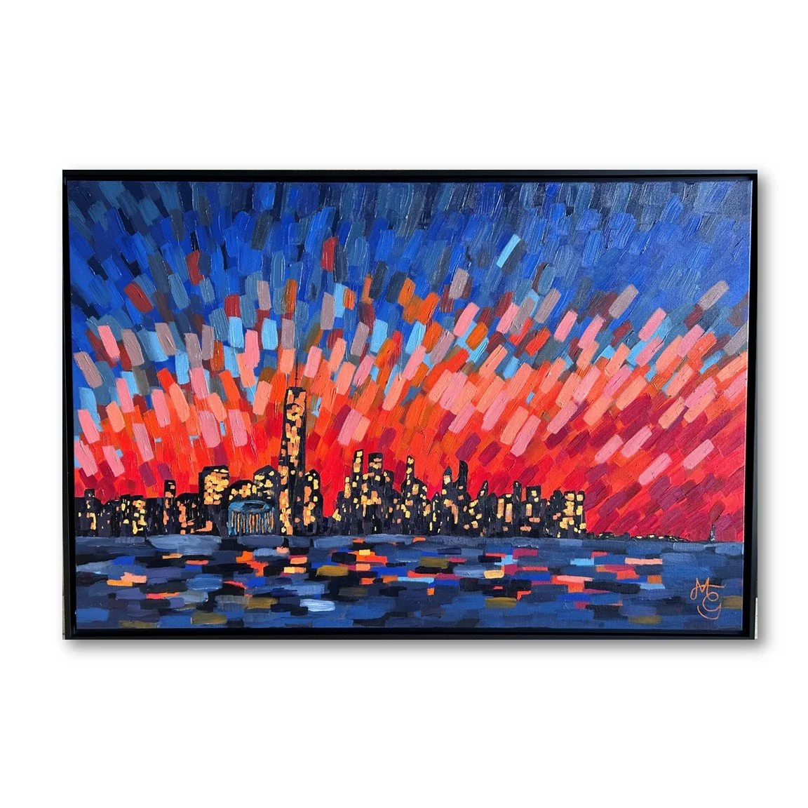 New York Sunset | SOLD