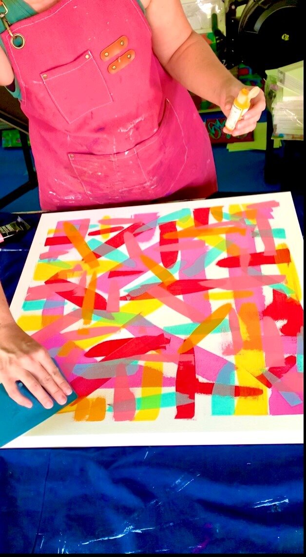 I Woke Up Anxious-Art Process-Patricia Rapp