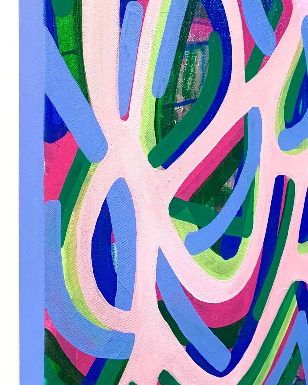 Patricia Rapp, Secret Recipe, 2024. Mixed Media on Canvas - 30” x