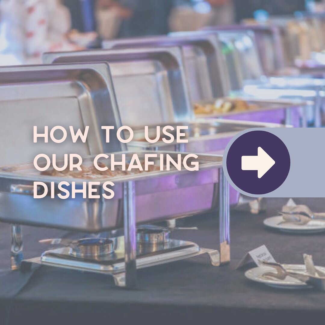 Mastering the art of chafing dishes has never been easier! 🍽️✨ Step up your hosting game with these simple steps to ensure your food stays warm and your guests are impressed: 
1️⃣ Fill the water pan 1/4-halfway.
2️⃣ Place the fuel holder beneath.
3️