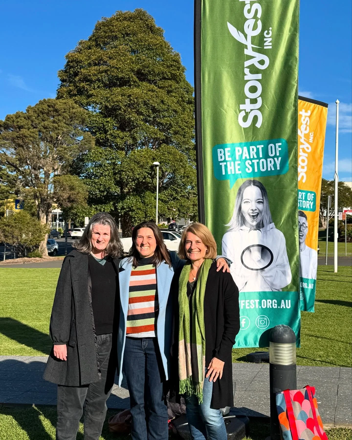 The sun was shining and the whales put on a fantastic show in Ulladulla this weekend for @storyfestinc  Lovely to spend time with @kimarlington and @_marilynjohnson and to listen to fellow debuts @mitch_jennings_author @kate_horan_author and @amyhutt