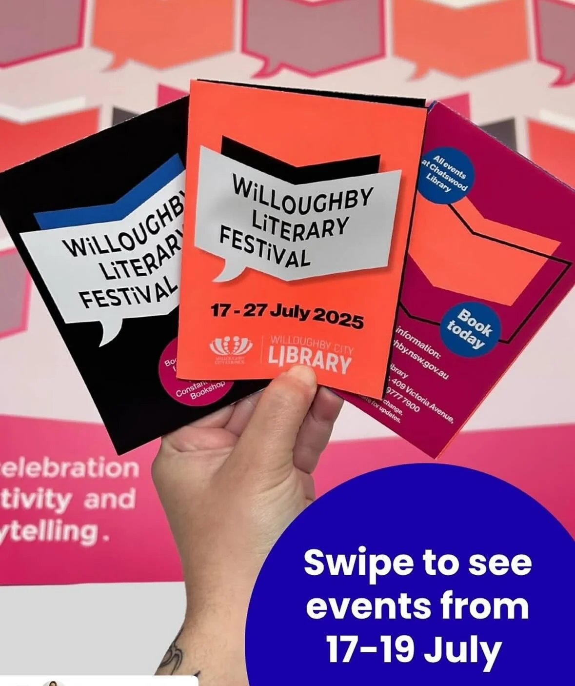 Not long to go now until the first Willoughby Literary Festival at Chatswood Library next week. I&rsquo;m on at 11 on Friday 18 July, when I&rsquo;ll be talking to my friend and fellow historical fiction author @kyrageddes about our strong female cha