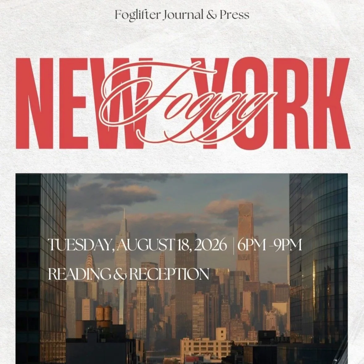 Foggy New York: Reading &amp; Reception