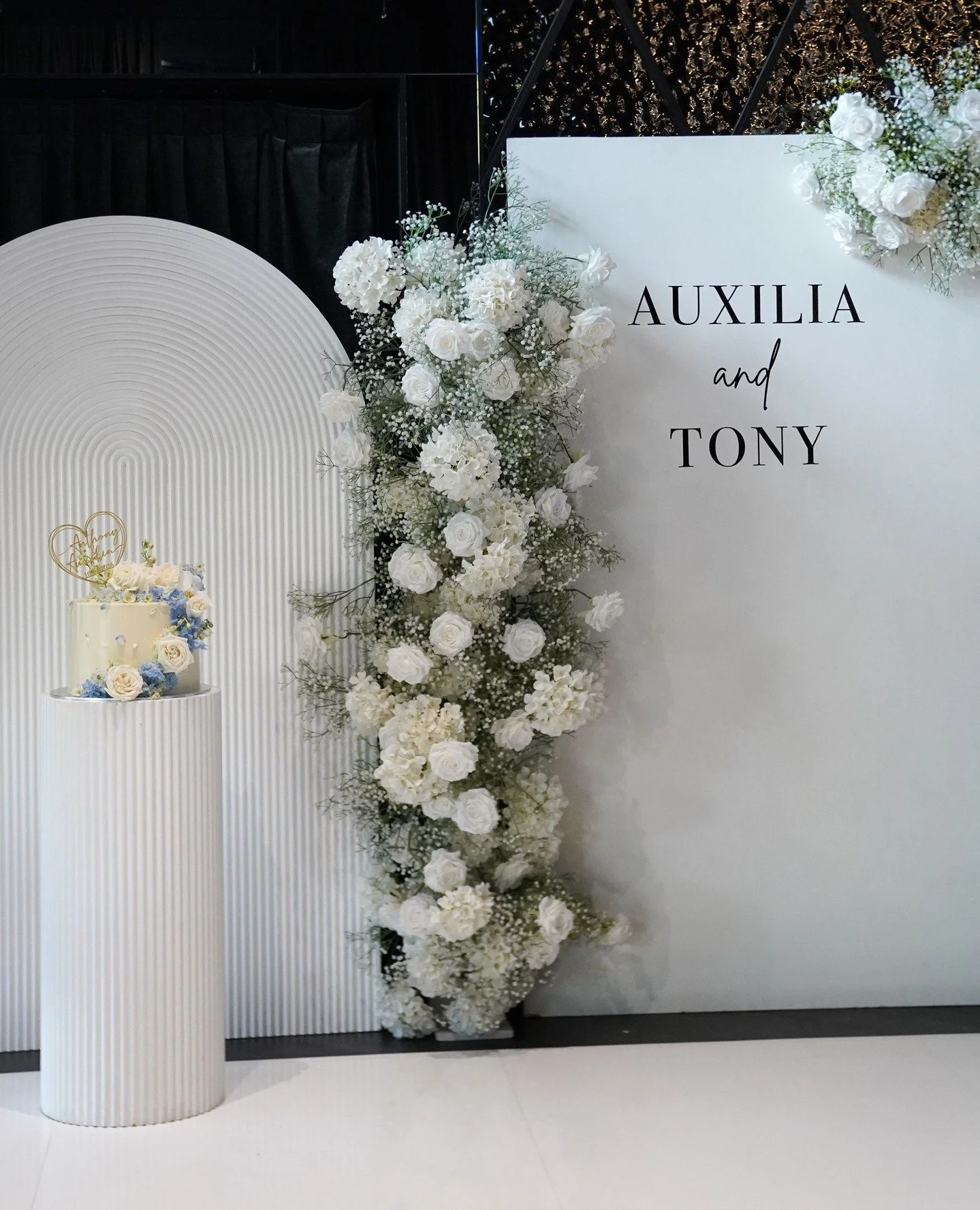 Tony &amp; Auxilia&rsquo;s special day at The Grand Room ✨️⁠
⁠
An elegant, intimate reception shared with 35 guests and four children in the Toorak side of The Grand Room.⁠
⁠
Guests enjoyed an @omniabistro plated menu with an alternate drop, beginnin