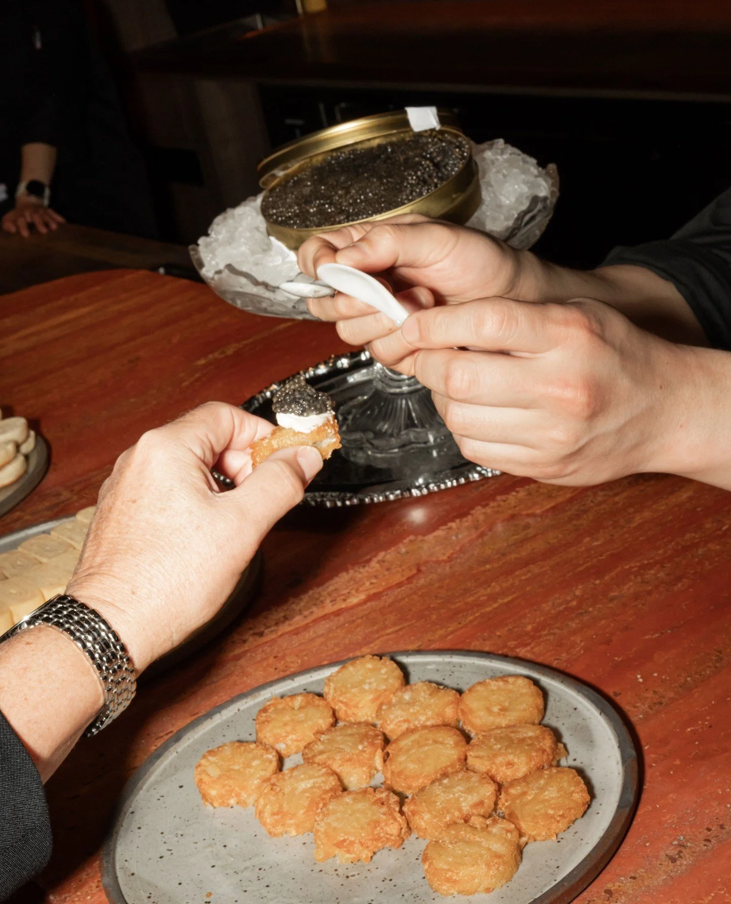 From caviar to charcuterie, elevate your next event with a dining station. Designed to be both engaging and memorable, our stations create a fun, immersive experience that leaves a lasting impression on your guests.