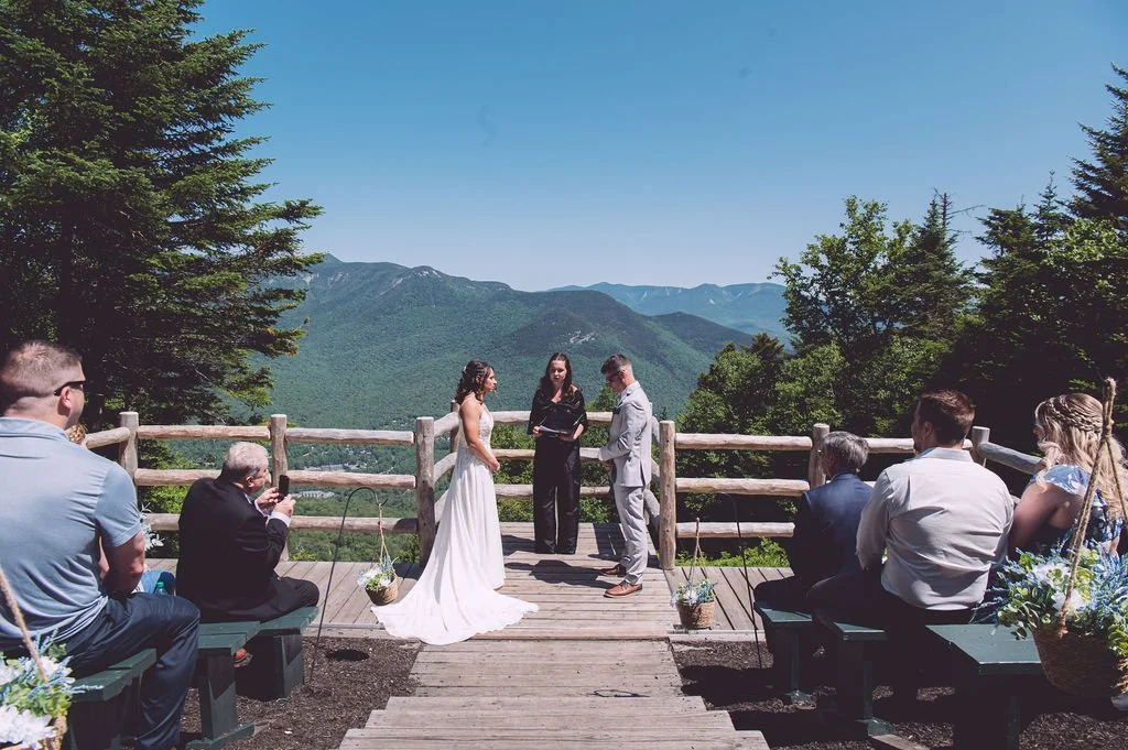Ashley & Todd’s Adventure Elopement on Loon Mountain