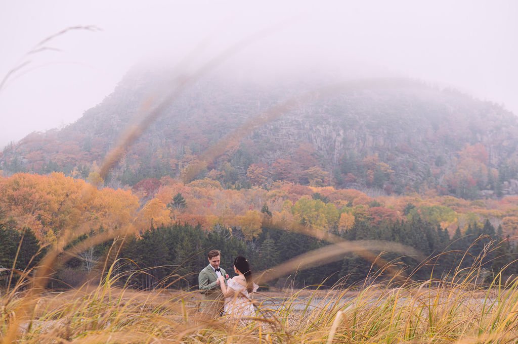 Chelsea &amp; Ryan's Adventure Elopement in Acadia National Park | Bar Harbor, Maine