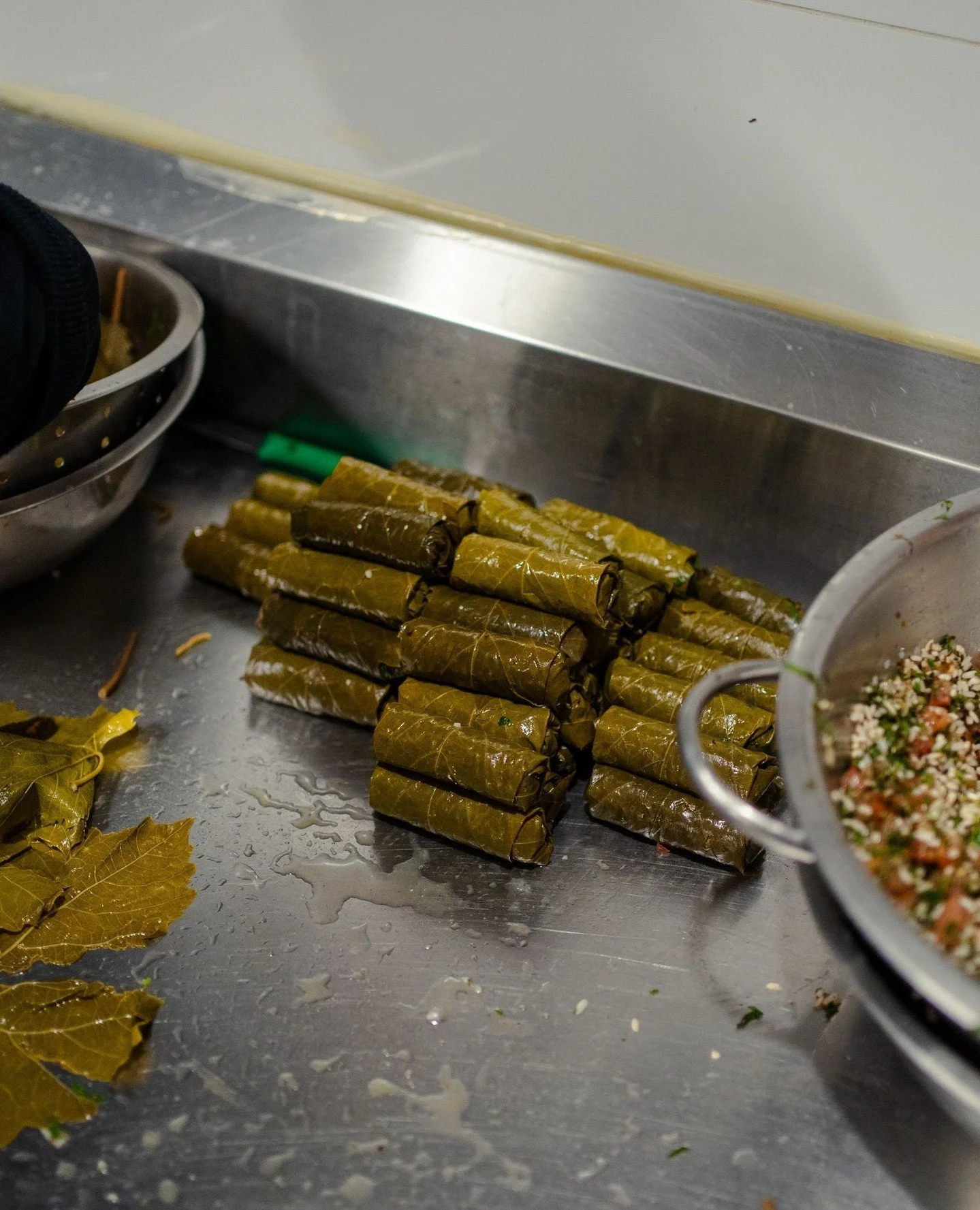 We're busy getting prepped for the weekend and our Vine Leaves Meat may be the star of the show. 🇱🇧 ⁠
⁠
Our delicious Lebanese vine leaves are stuffed with rice &amp; minced meat and served with yoghurt &amp; cucumber to provide that fresh Mazaj fl