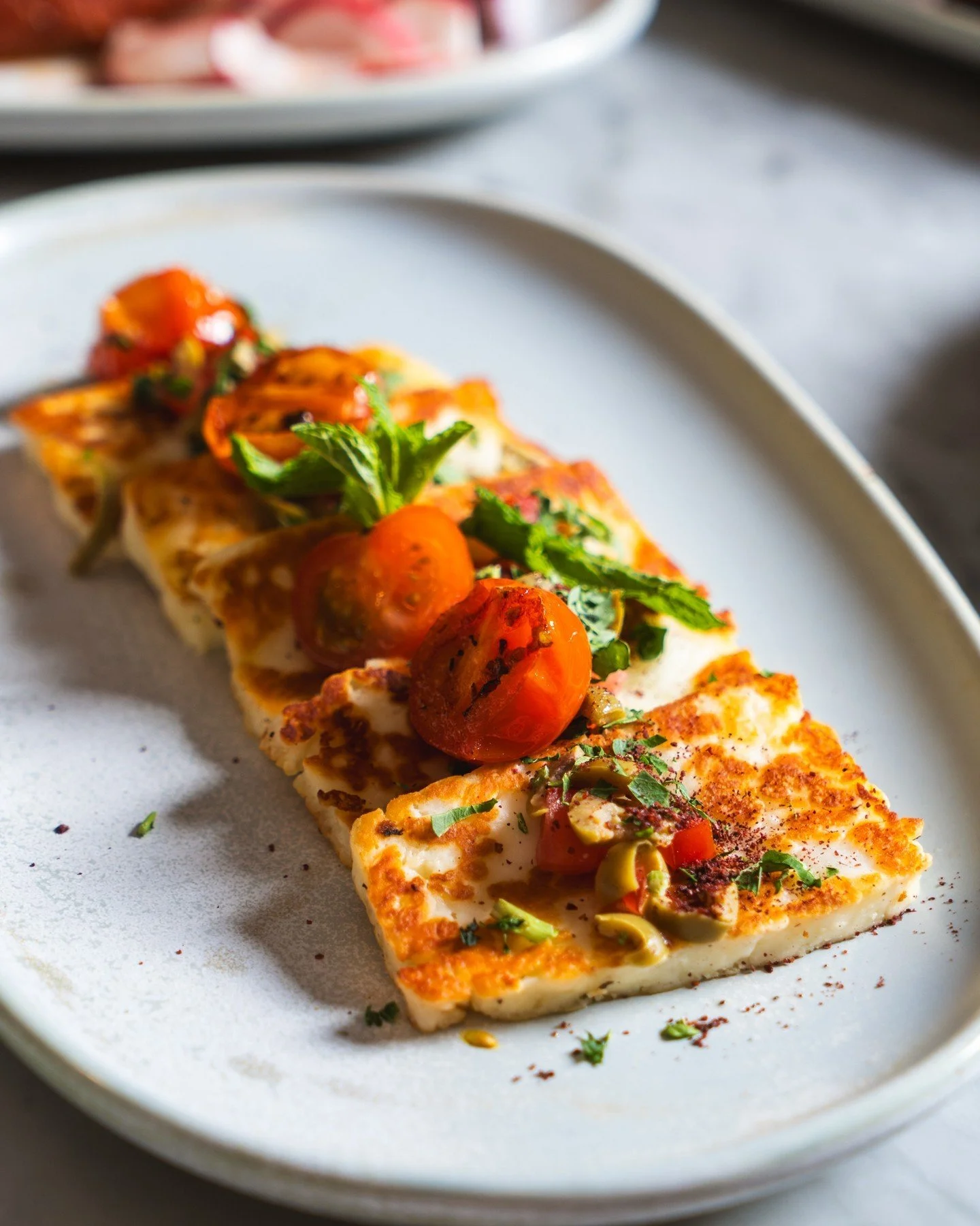 It wouldn't be Middle Eastern without halloumi.⁠
⁠
Come through and see us today- ⁠
FOREST HILL 12-10:30pm⁠
ROSANNA 12-10pm