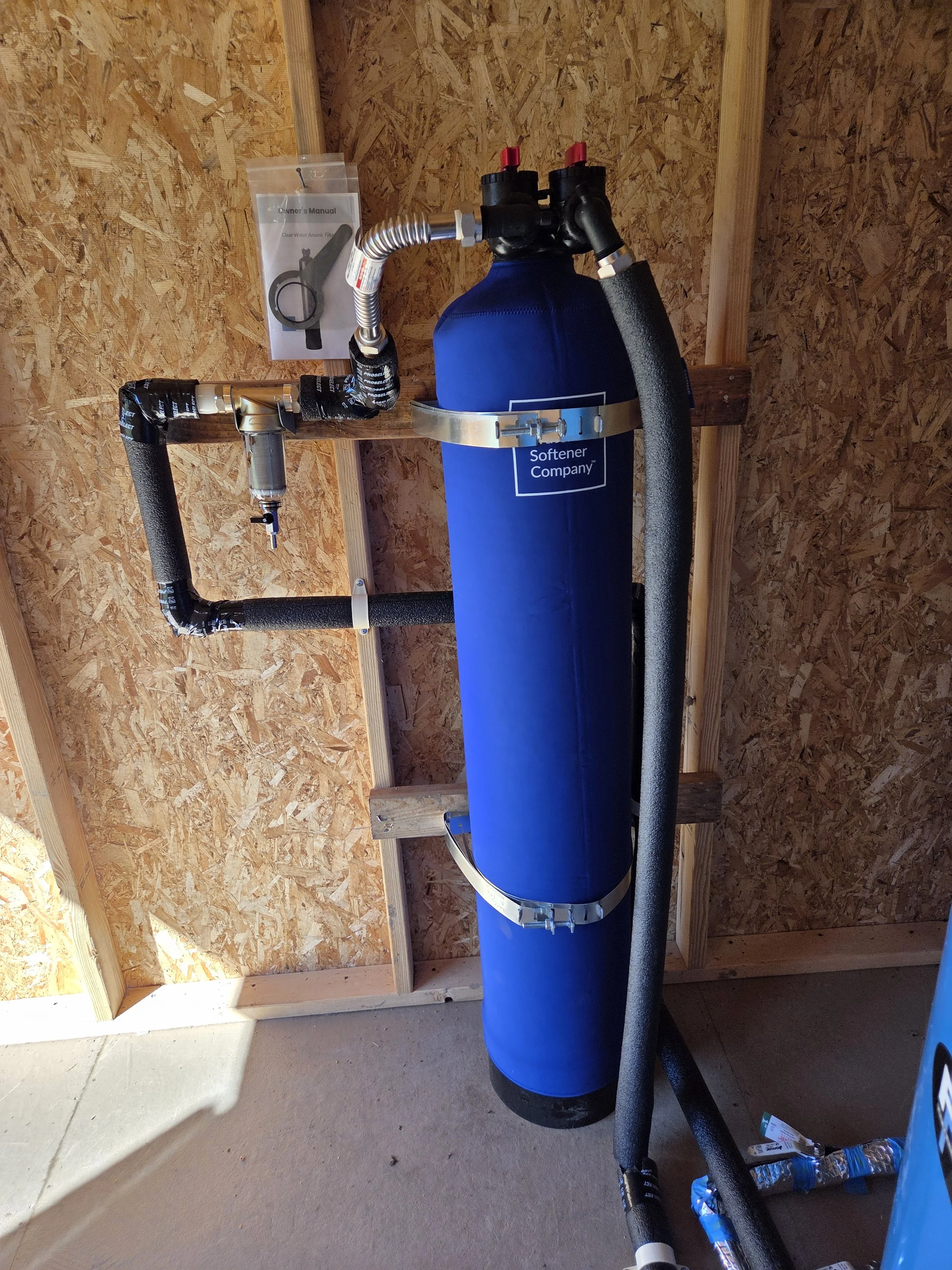 Water Filter System for a Well near Woodland WA.