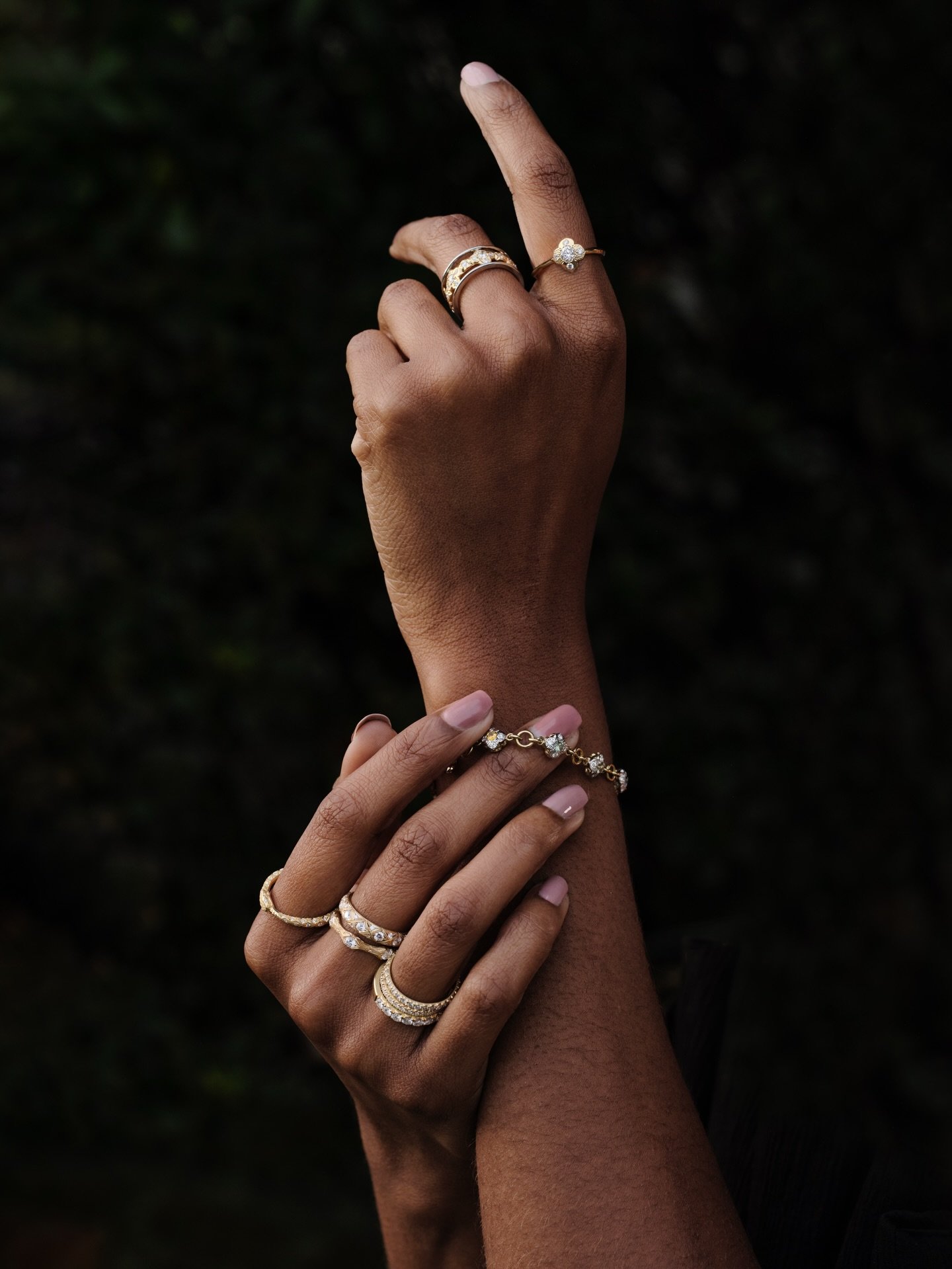 We don&rsquo;t sell a brand, we sell a legacy. True craft in every piece that feeds your soul.

-Serpentis ring platinum and diamond 

-Quadrafolium bracelet 18k platinum rainbow sapphire and diamond 

-Quadrafolium ring 18k platinum diamond 

@ellas