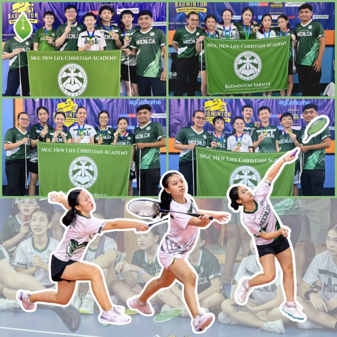 MGCNLCA Badminton Varsity Clinches Podium Finish at the 2025 Xavier Cup