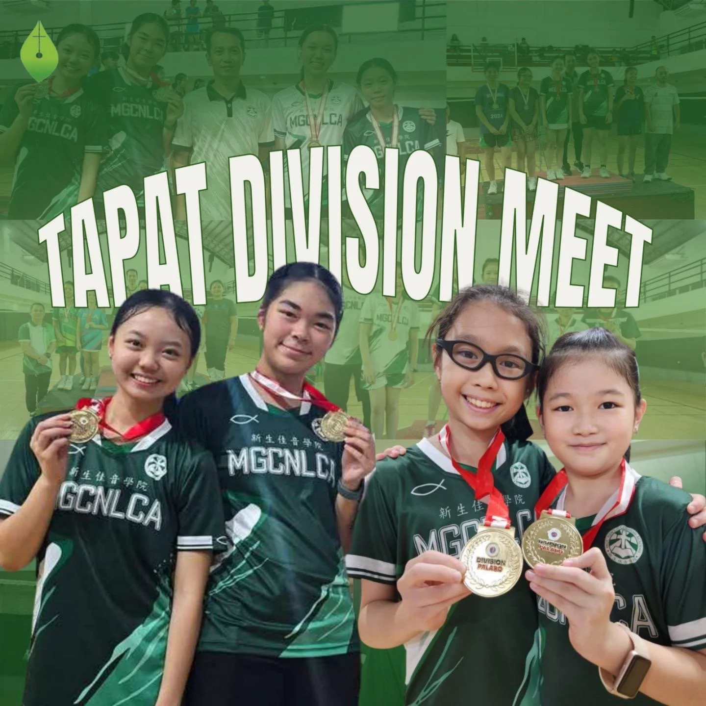 MGCNLCA Badminton Varsity Doubles Teams Qualify for NCR Meet