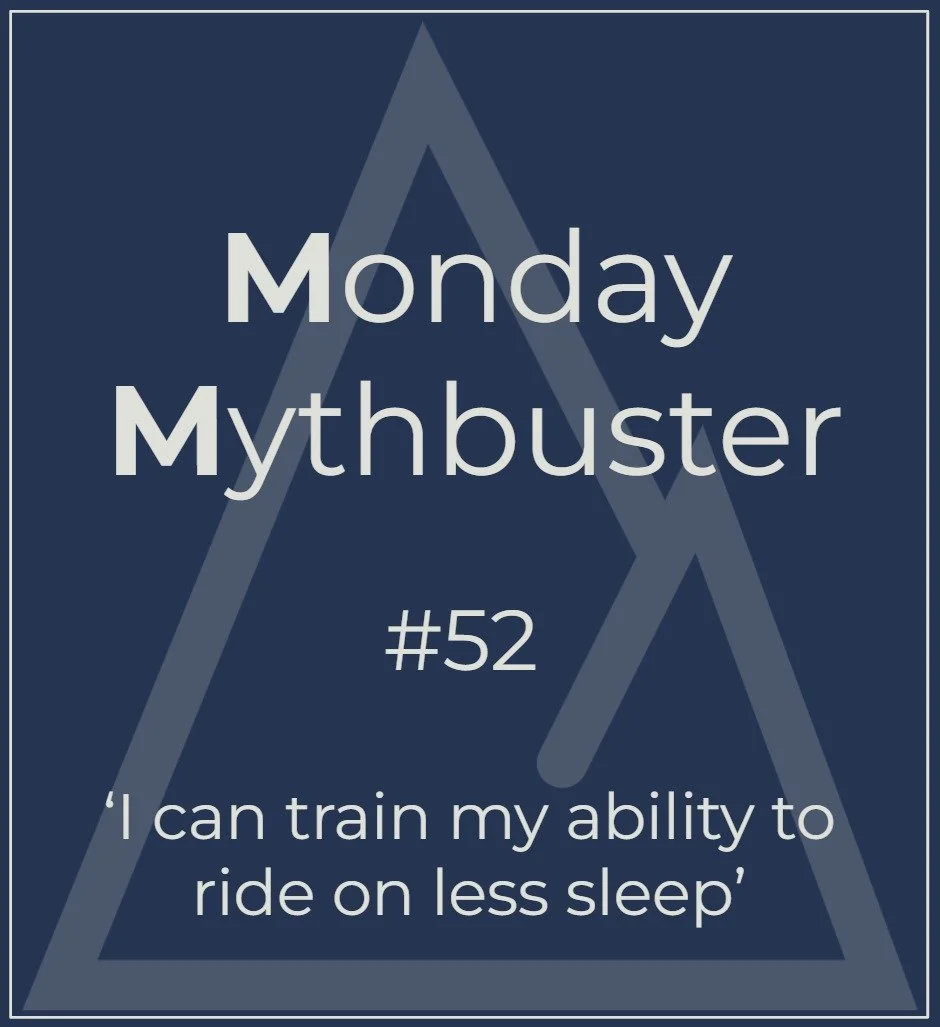 Each Monday, @acier.cc tackles a piece of received ultra-related &lsquo;wisdom&rsquo; or bro-science with a blunt, sometimes hot, but always reasoned take.

Riding in such a sleep deprived state that you reach &lsquo;zombie mode&rsquo; is not somethi