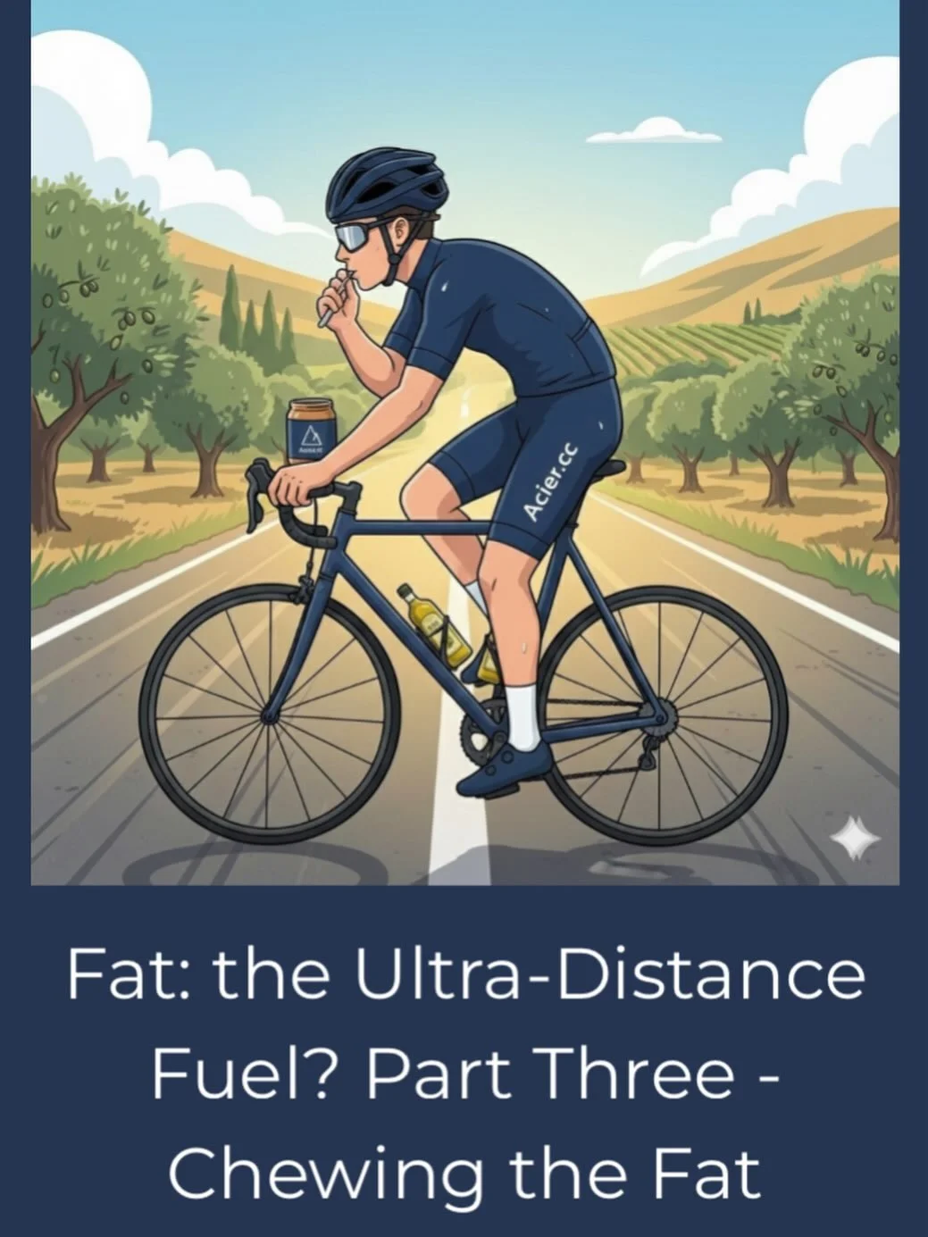 Following a couple of weeks of festive feasting, the next article in Acier&rsquo;s series on &lsquo;Fat: the Ultra-Distance Fuel?&rsquo; comes at a timely moment.

Titled &lsquo;Chewing the Fat&rsquo;, this piece asks whether you should be fuelling o