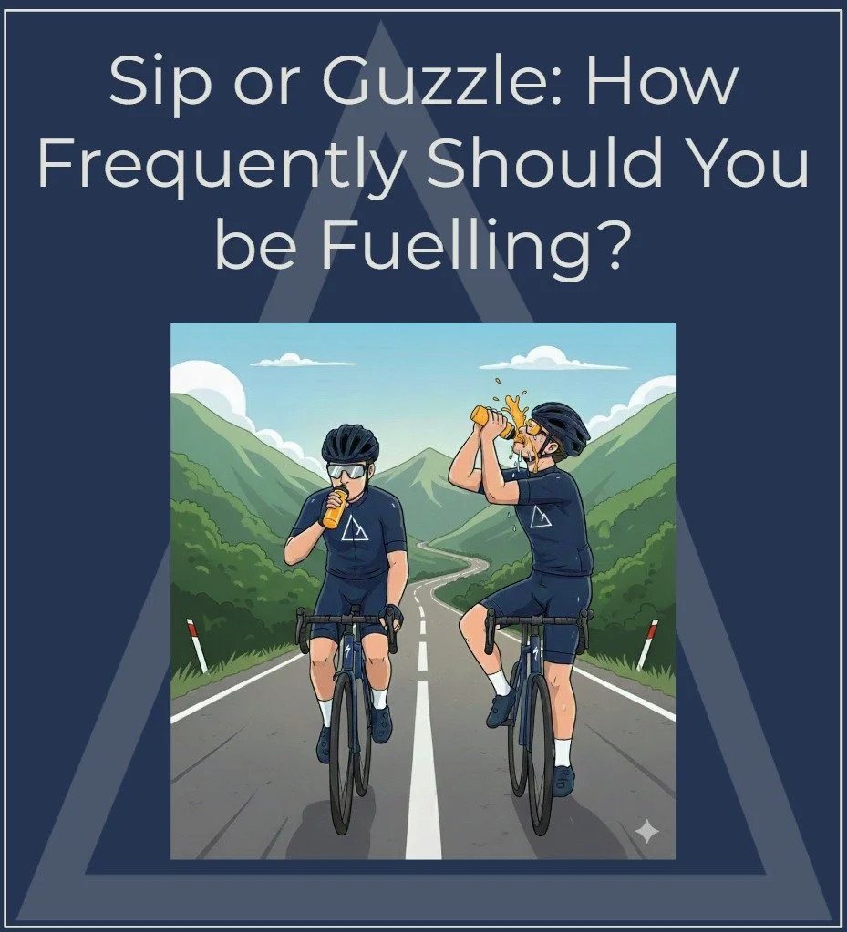Are you a sipper of a guzzler? A nibbler or a gorger?

You have probably heard a lot about how much you should be feeding per hour (and no, you probably don&rsquo;t need 120g/hr), but does it make a difference how you dose that intake - all at once, 