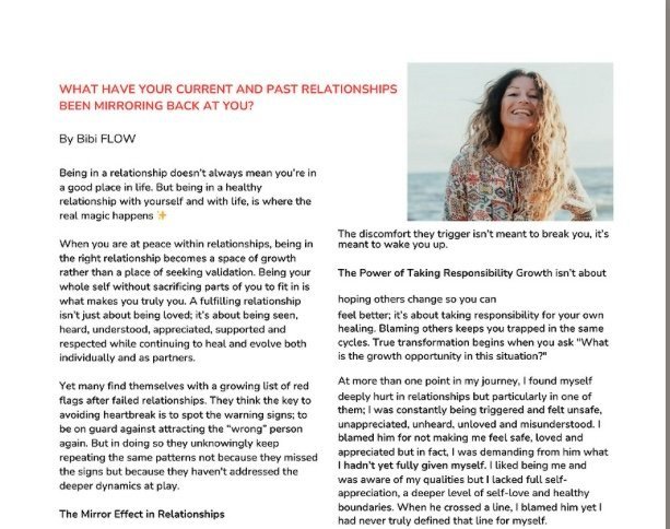 What Have Your Past and Current Relationships Been Mirroring Back at You?