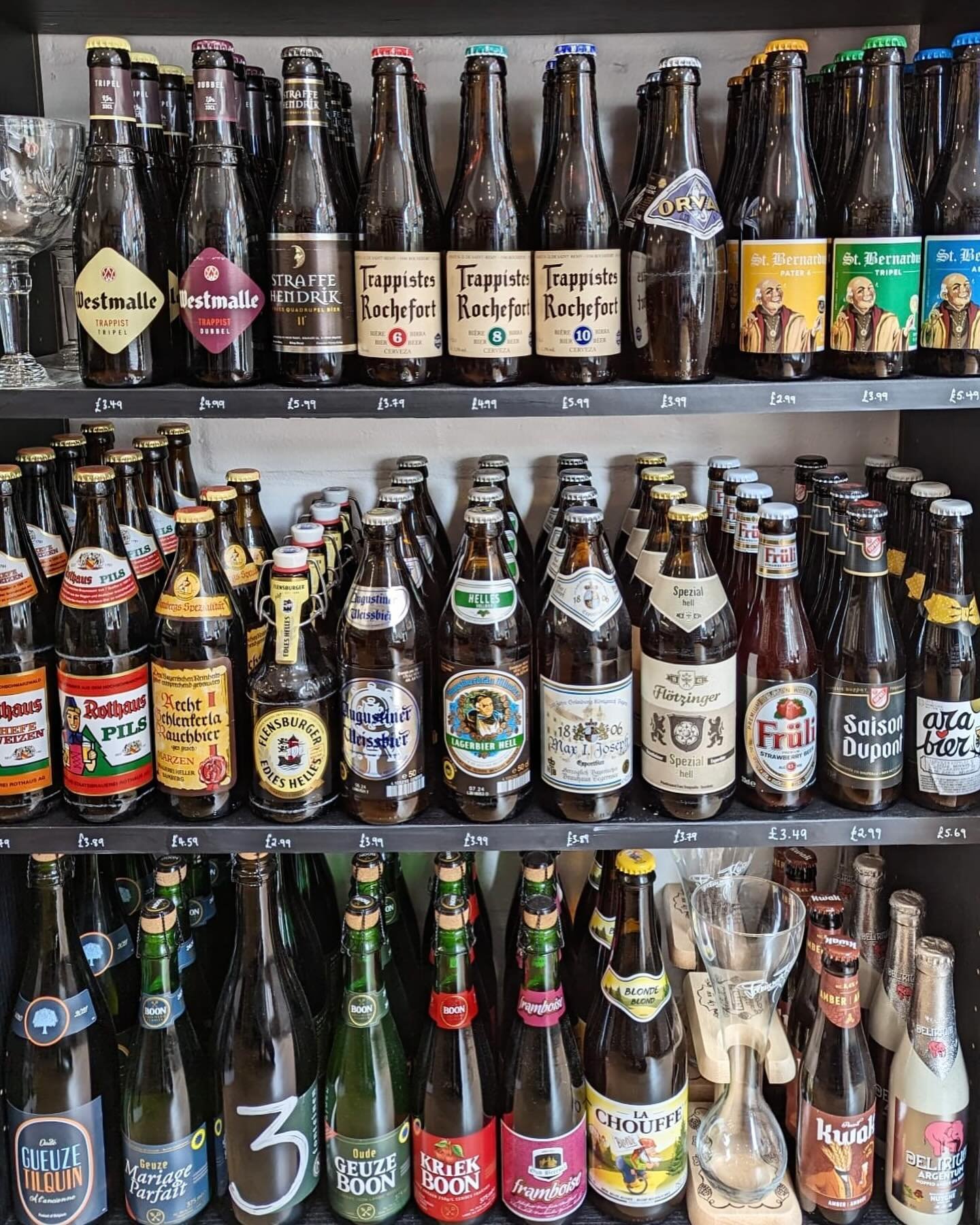 Cheers! Prost! Sant&eacute;! 🍻 
Our European beer section is shaping up nicely but we wanted to ask those of you who love a good German or Belgian beer, what else would you like to see in this set?

#prost #sant&eacute; #cheers #belgianbeer #germanb