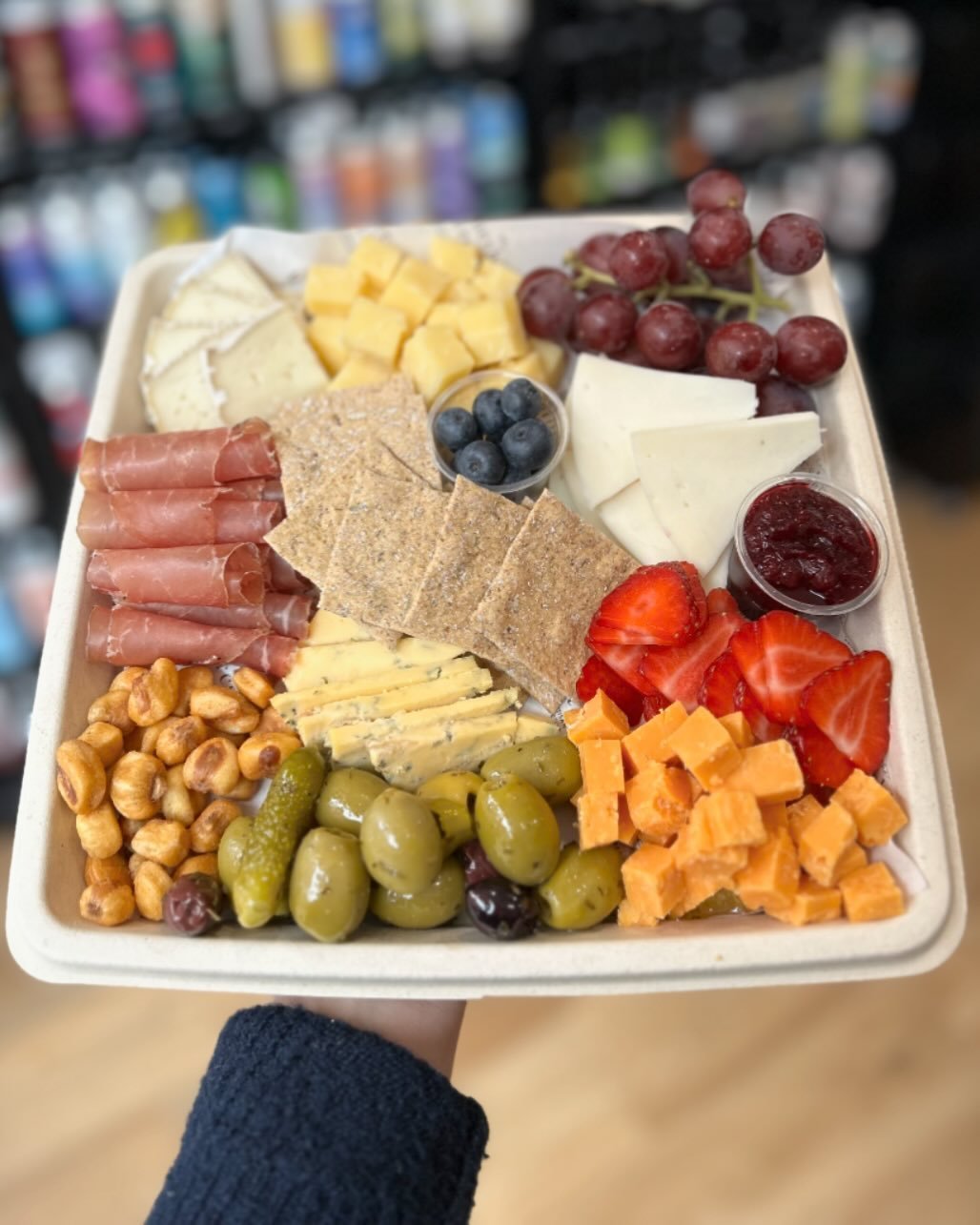 Happy Friday everyone! We may be biased but we think Friday calls for a beverage and a delicious cheese platter. What a better way to start the weekend?

We want to know&mdash; would you like to see these platters available to order? Let us know in t