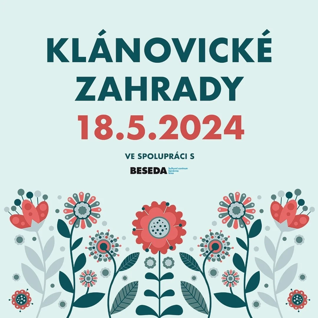 Už za p&aacute;r dn&iacute; se otevře několik vybran&yacute;ch soukrom&yacute;ch kl&aacute;novick&yacute;ch zahrad  předem registrovan&yacute;m n&aacute;v&scaron;těvn&iacute;kům 🌺 a k tomu bohat&yacute; doprovodn&yacute; program v @kcbeseda_klanovic