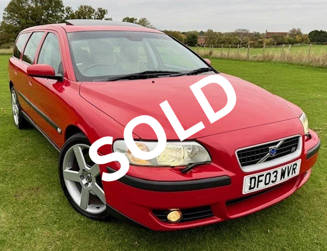 VOLVO V70R RARE UK SPEC MANUAL